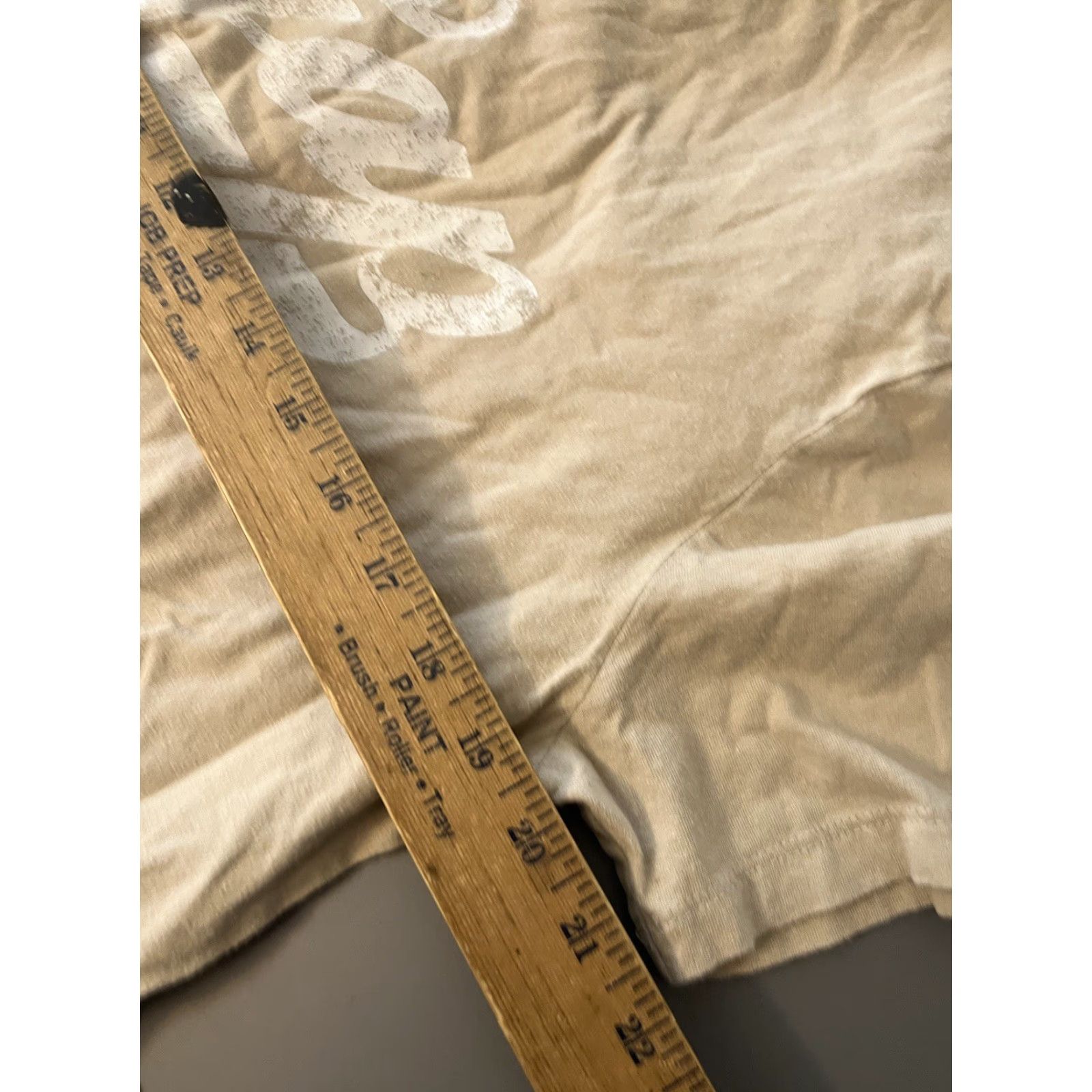Gap Gap Everyday Soft Men's Short Sleeve Crew Neck T-shirt Large Brown Graphic Size US L / EU 52-54 / 3 - 5 Thumbnail