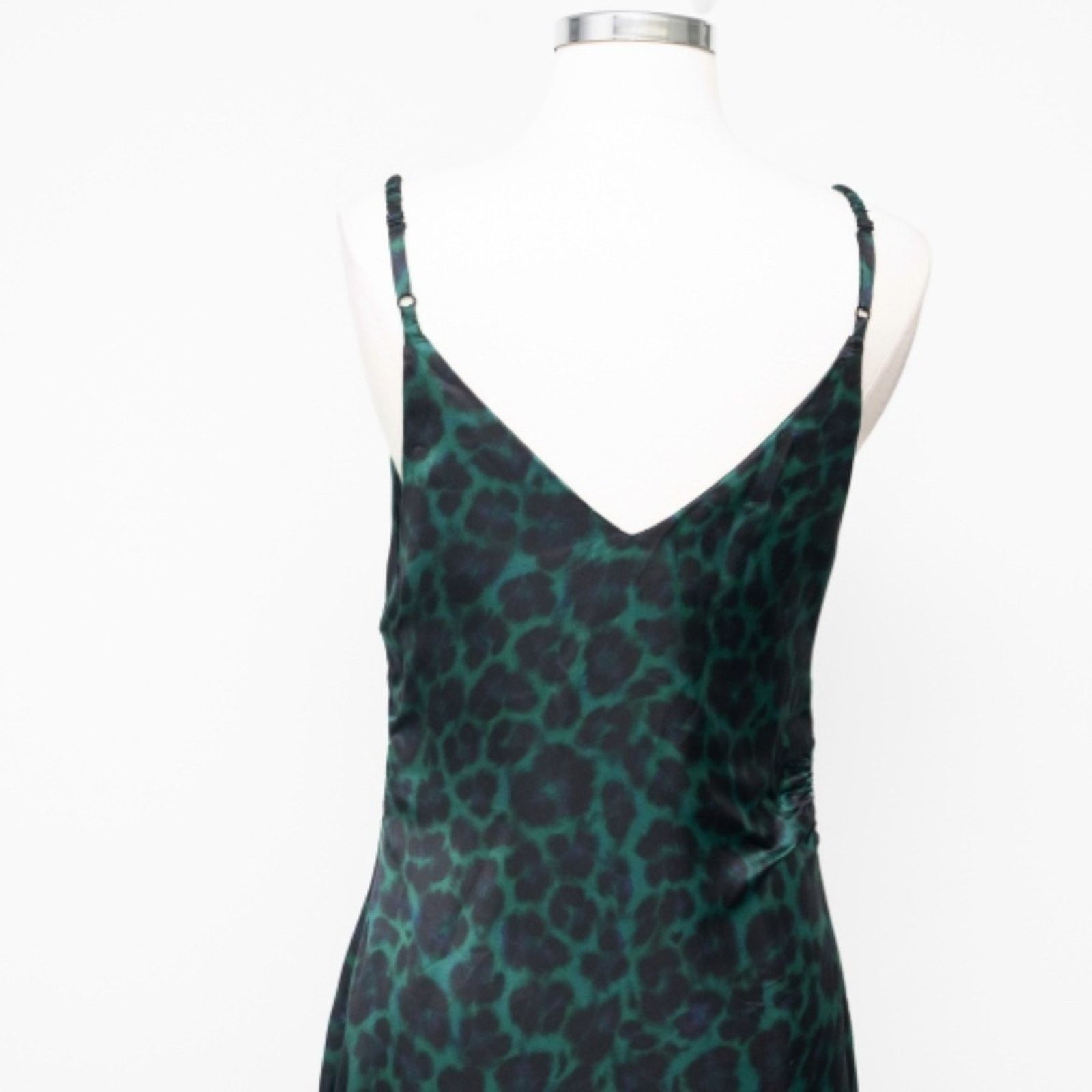 Sandro Sandro. Amazonie Leopard Print Slipdress. Size S / US 4 / IT 40 - 14 Thumbnail