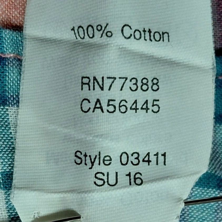 J.Crew VINTAGE J.CREW Style 03411 Plaid Cotton Shirt Blue Red Woven Long Sleeve Size XS Size XS / US 0-2 / IT 36-38 - 8 Thumbnail