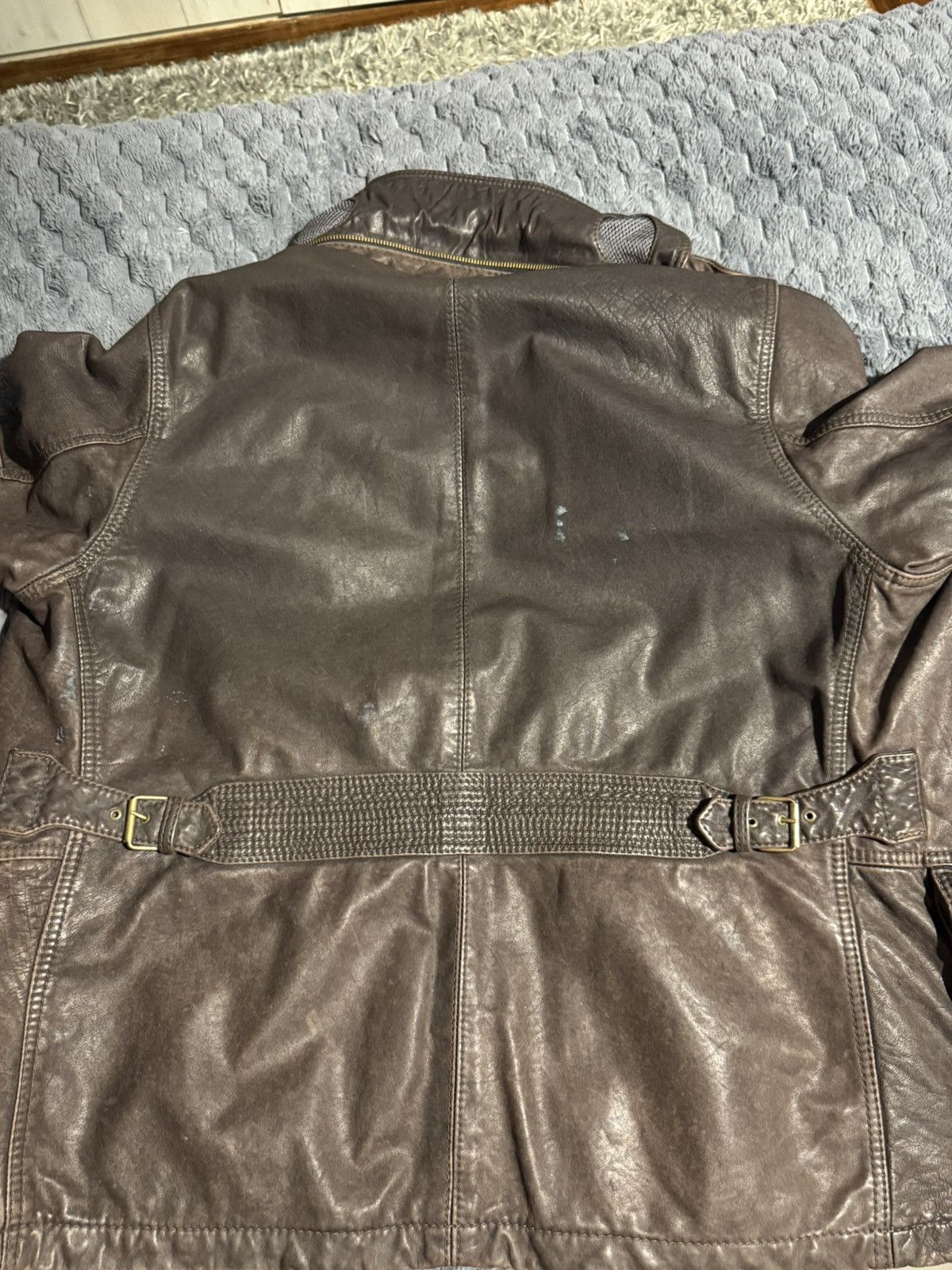 Other Heinz Bauer Leather jacket Size US L / EU 52-54 / 3 - 2 Thumbnail