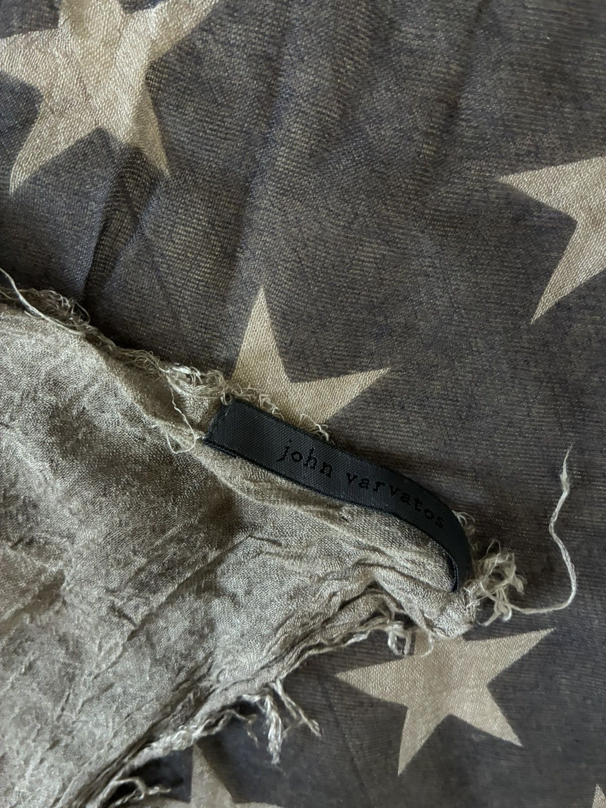 John Varvatos American Flag Scarf Size ONE SIZE - 9 Thumbnail