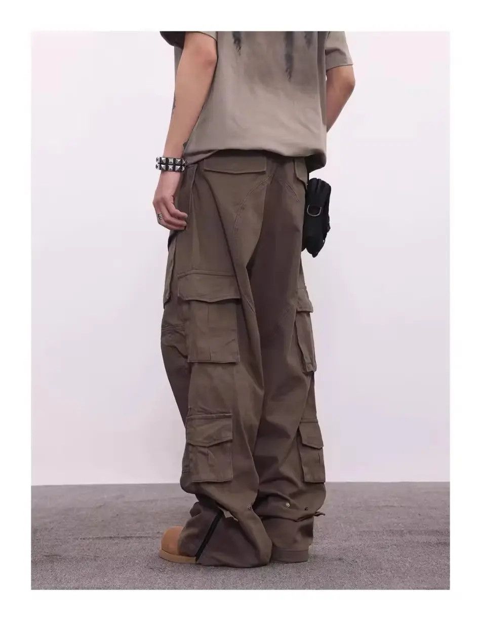 Japanese Brand Vintage Zipper Leg Cargo Heavy Pants Trousers Size US 32 / EU 48 - 5 Thumbnail