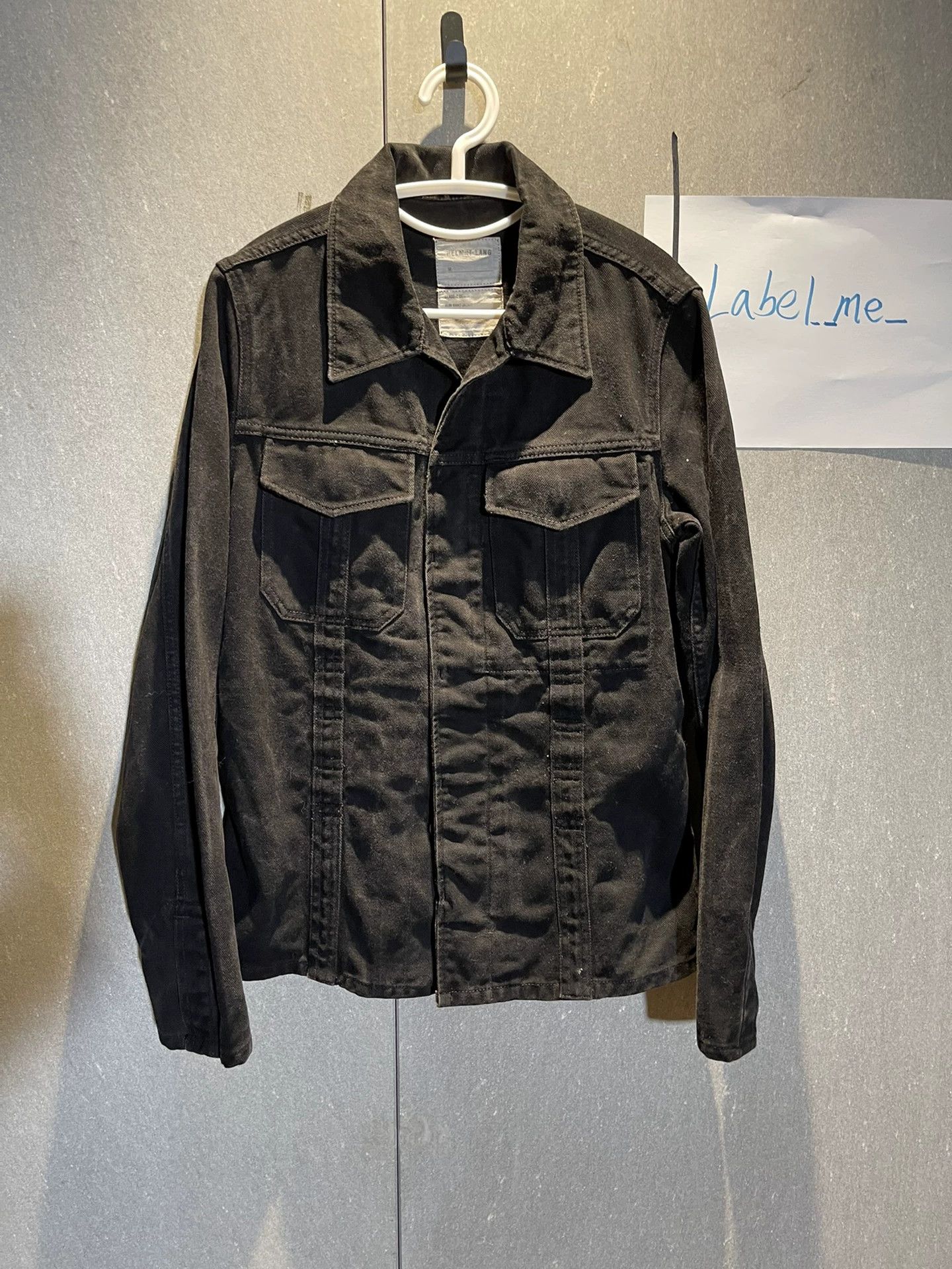 Helmut Lang 2003 Slim Denim Shirt Jacket