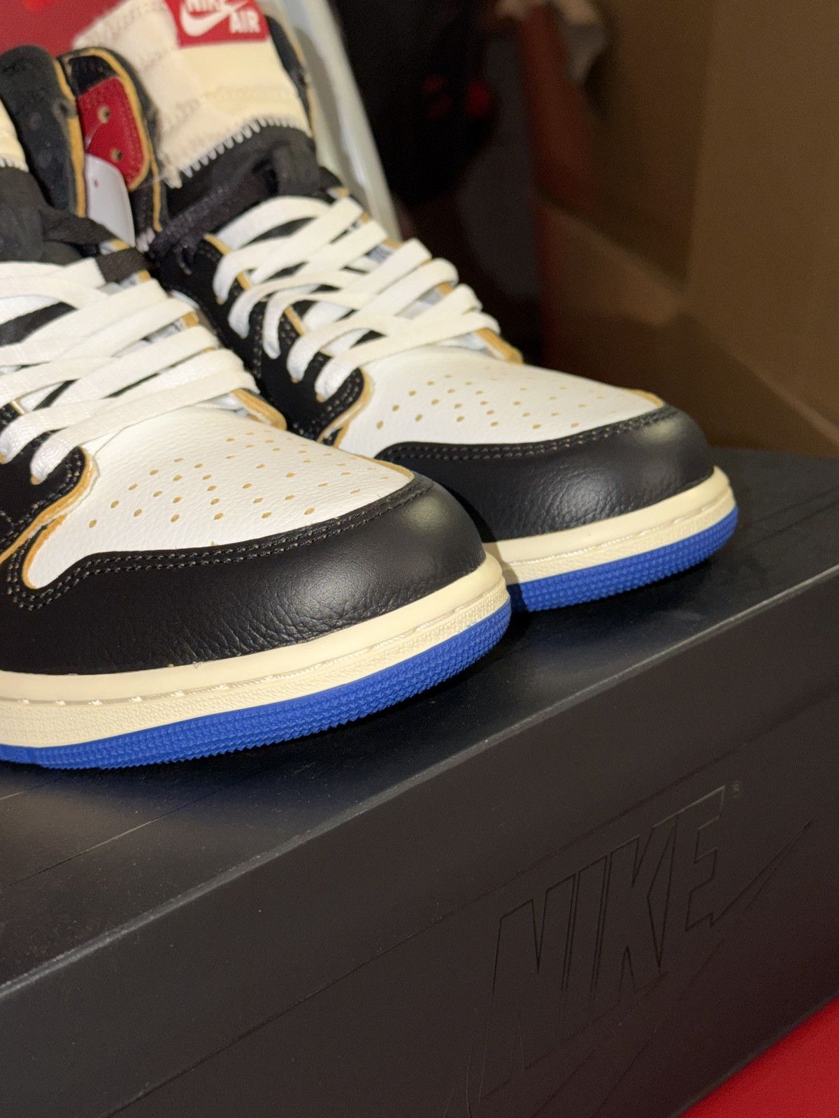 Fragment Design × Nike Nike Jordan 1 x Fragment x Union LA High Retro Shoes Size US 10.5 / EU 43-44 - 7 Thumbnail