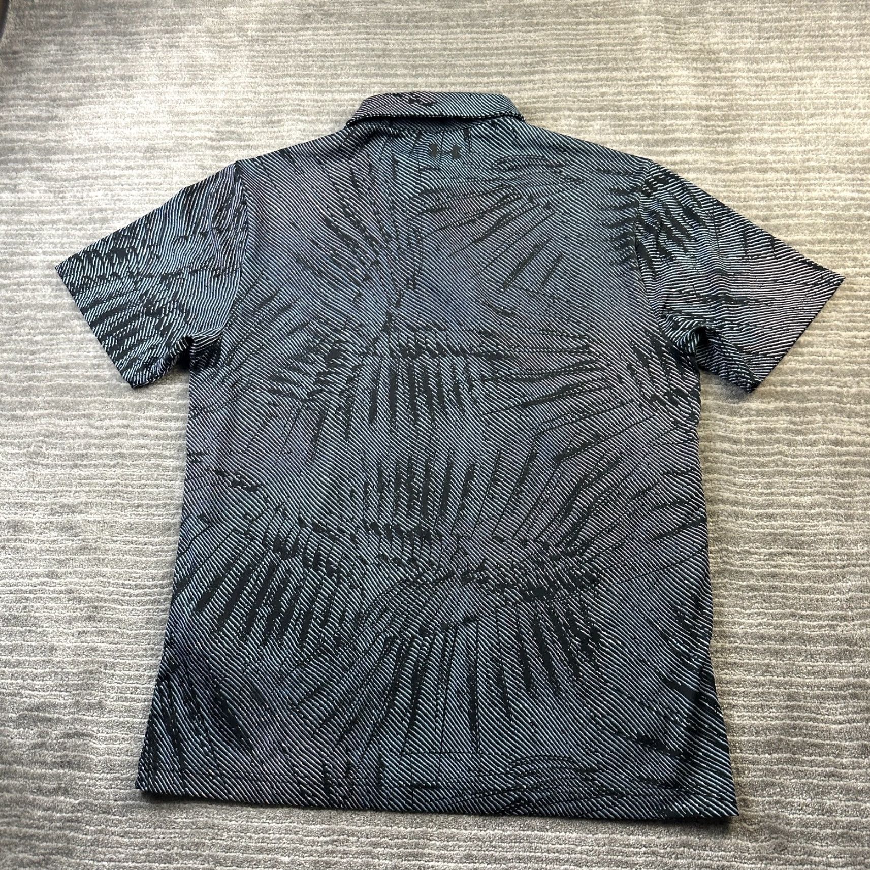 Under Armour Under Armour Polo Shirt Mens M Blue Golf All Over Print Geometric Size US M / EU 48-50 / 2 - 3 Thumbnail