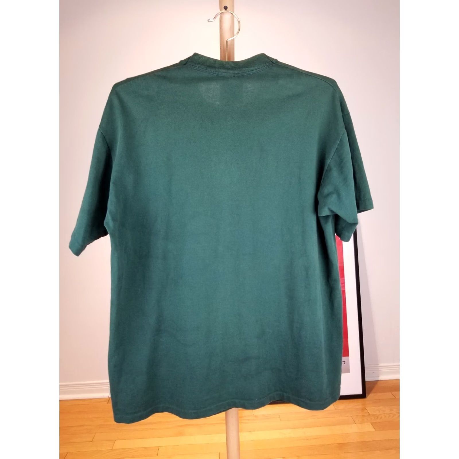 NFL VINTAGE 96' GREEN BAY PACKERS GREEN NFL FOOTBALL SINGLE STITCH T-SHIRT SZ LARGE Size US L / EU 52-54 / 3 - 3 Thumbnail