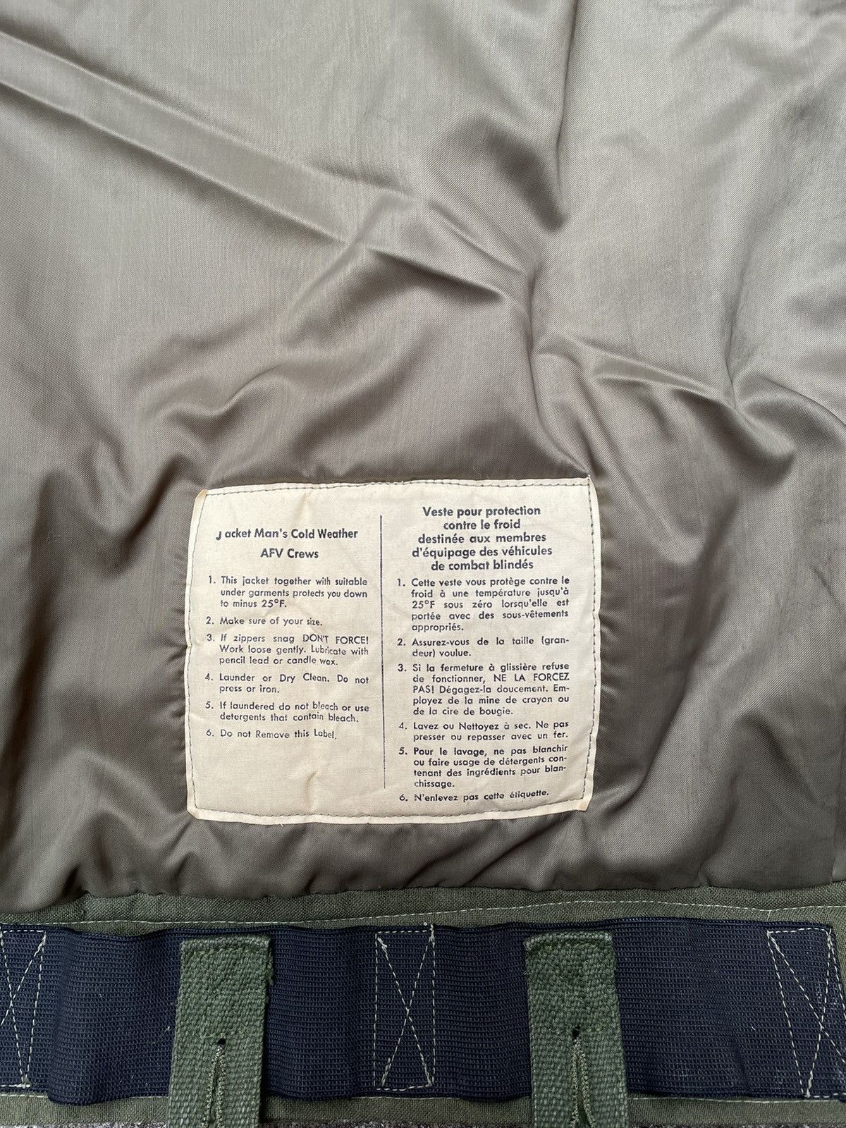 Vintage VTG 1950’s Canadian Armed Forces AFV Cold Weather Jacket Size US S / EU 44-46 / 1 - 6 Thumbnail