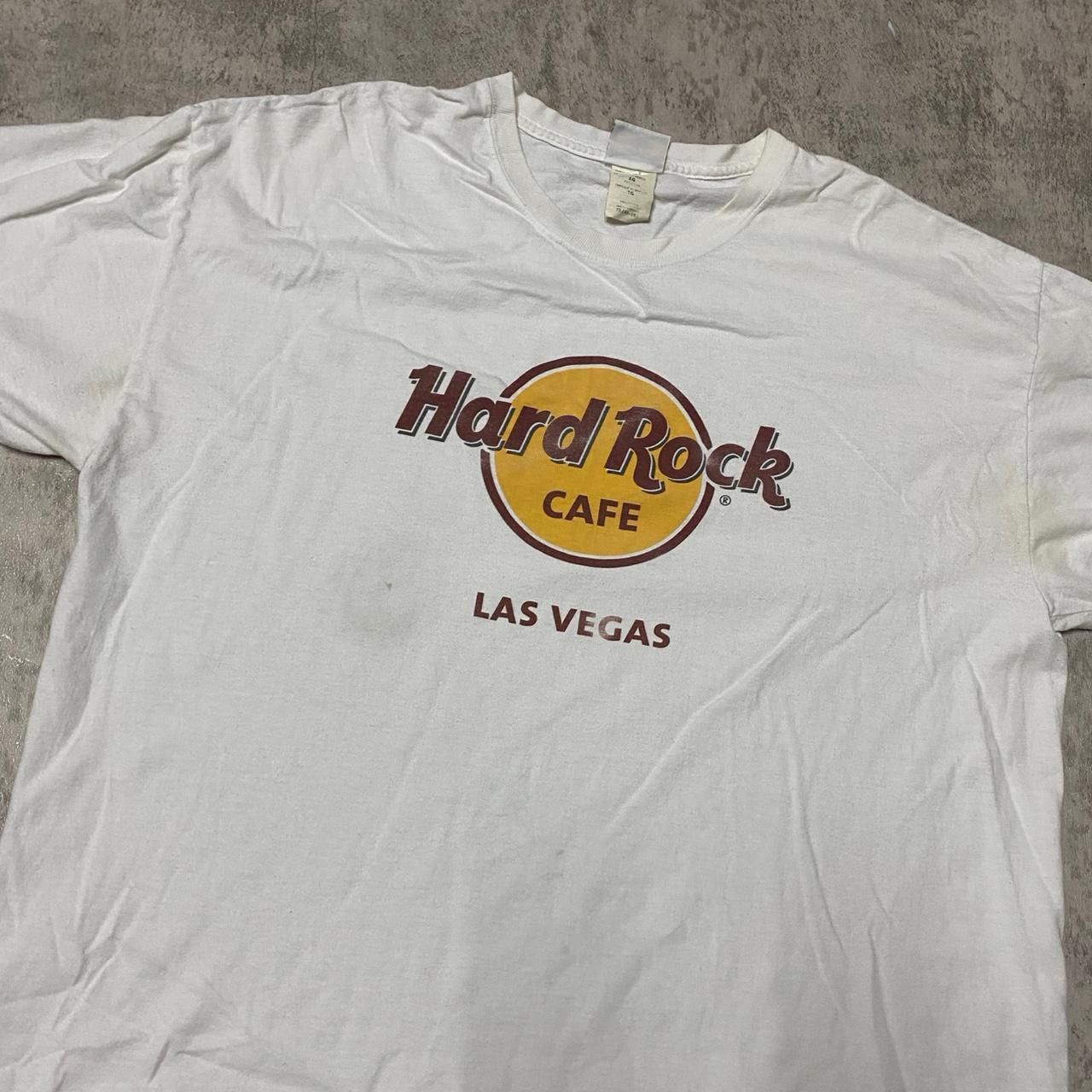 Hard Rock Cafe Hard Rock Cafe Las Vegas white tee #hardrock Size US L / EU 52-54 / 3 - 4 Thumbnail