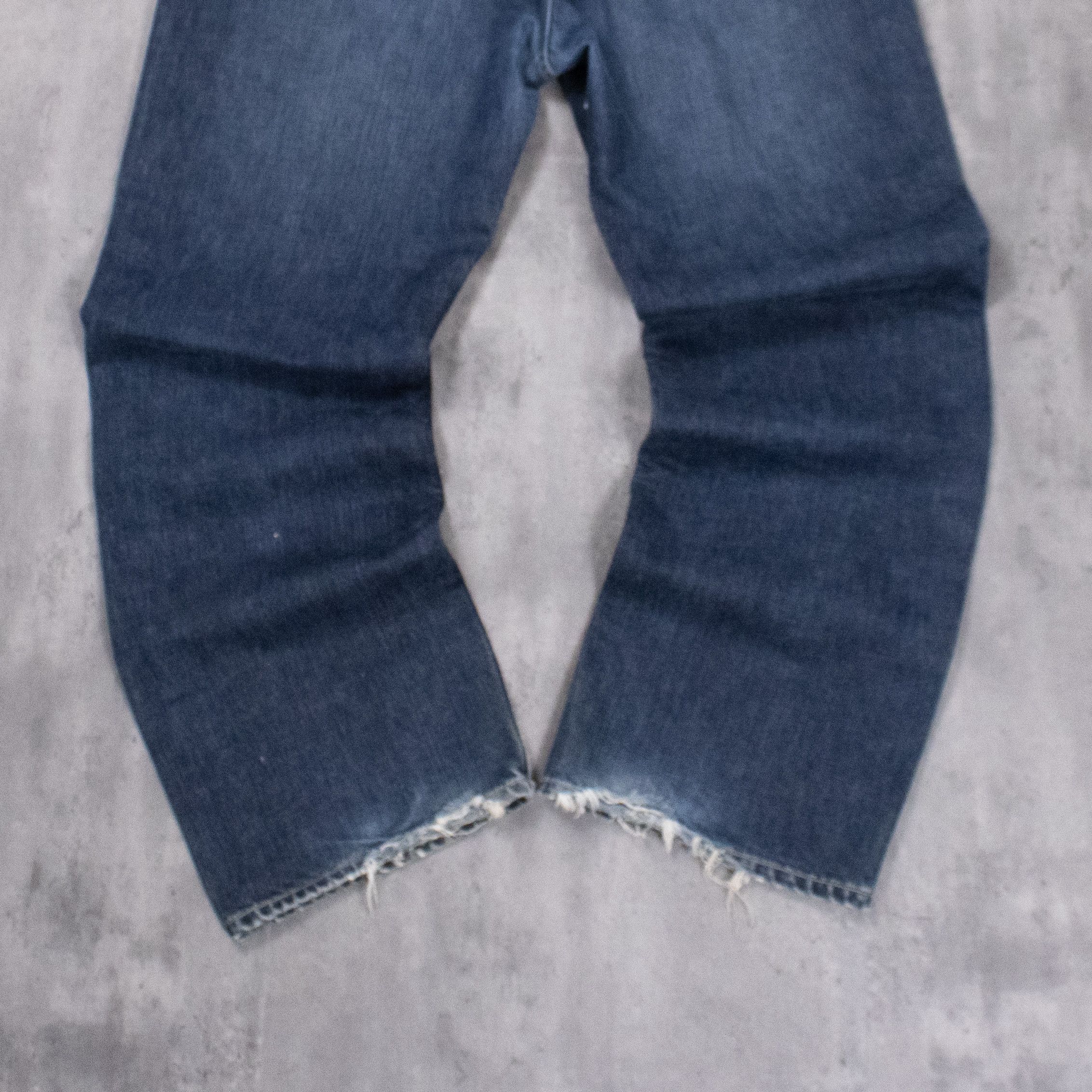 Banana Republic Vintage Y2K Banana Republic Baggy Indigo Denim Jeans Size US 34 / EU 50 - 10 Thumbnail