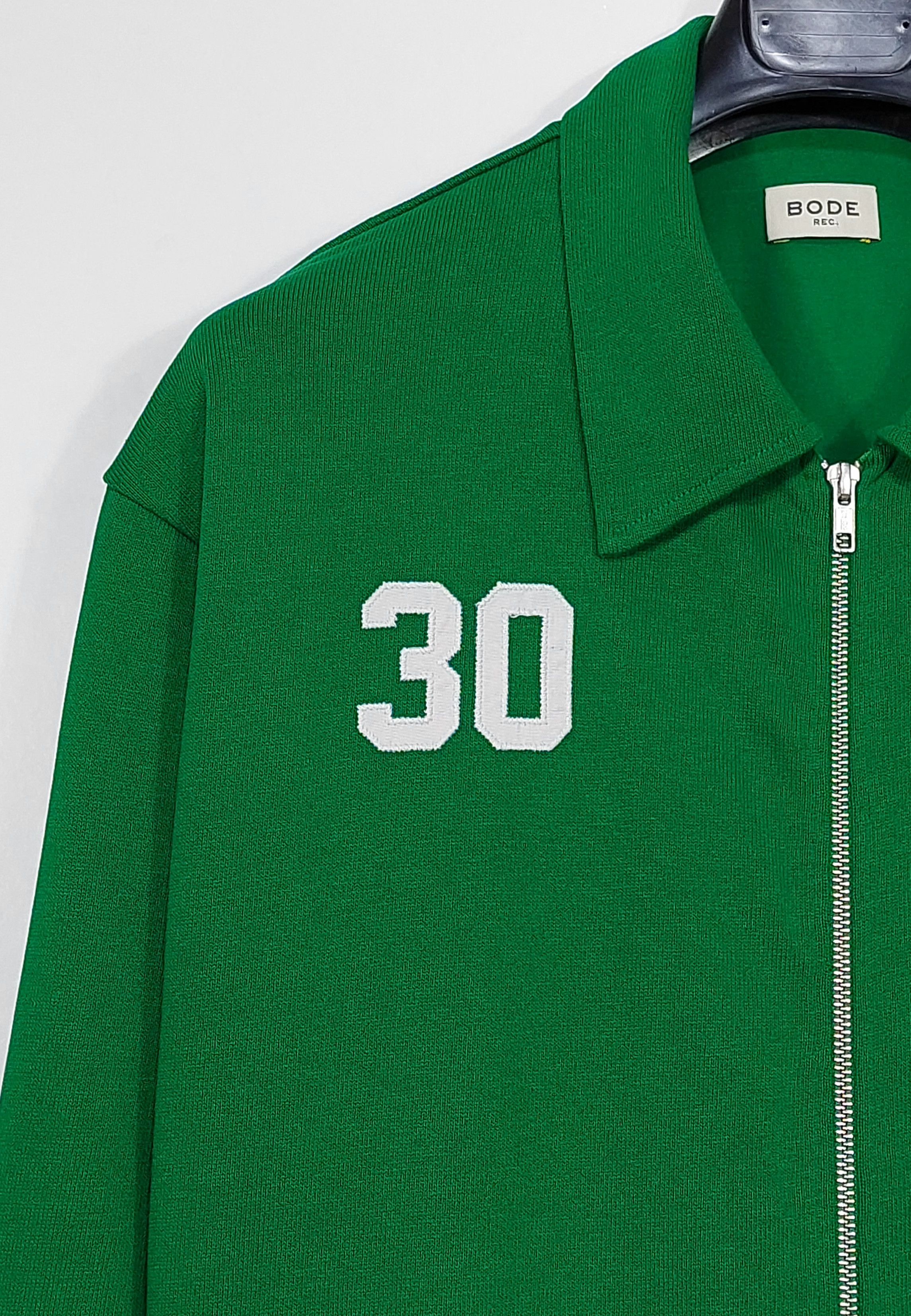 Bode recreation zip sweatshirt - green XL Size US XL / EU 56 / 4 - 4 Thumbnail