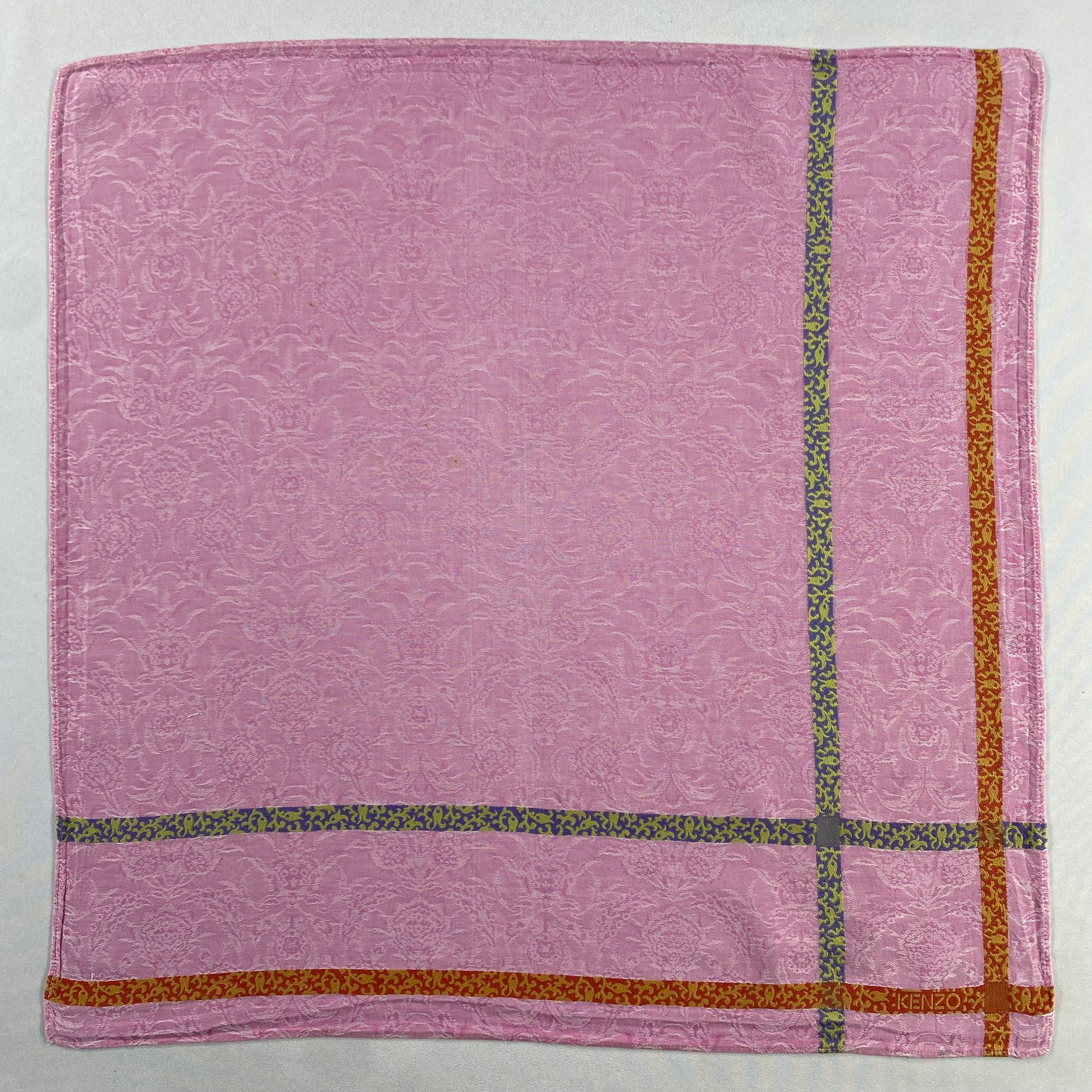 Kenzo × Vintage Kenzo Bandana/ Handkerchief / Neckerchief-P1729 Size ONE SIZE - 1 Thumbnail