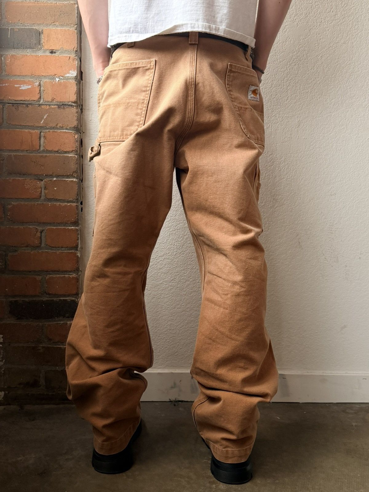 Carhartt Carhartt Thrashed And Distressed Double Knees Size US 36 / EU 52 - 2 Thumbnail