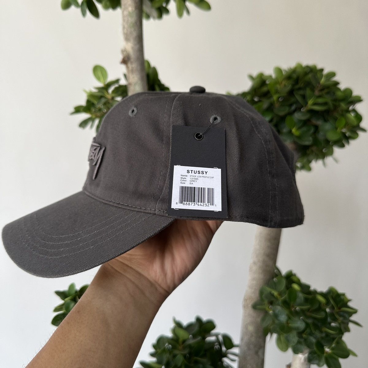 Stussy Stussy Cap Hat Grey Size ONE SIZE - 3 Thumbnail