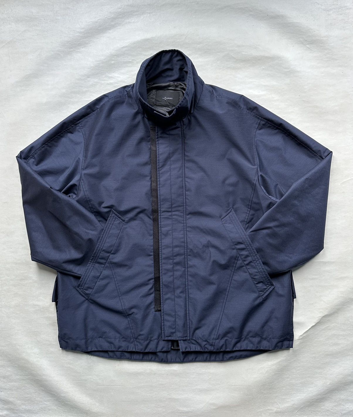 Other Ilcorso Jumper Overfit Welt Pocket Shell Parka Jacket Navy Size US L / EU 52-54 / 3 - 4 Thumbnail