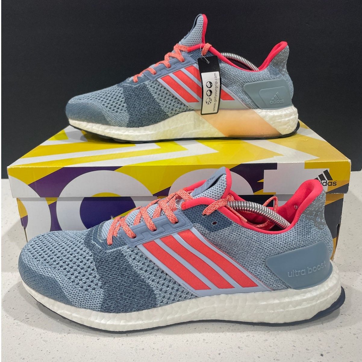 Adidas Ultra Boost ST Blue Coral BA7835 Women size 12 NIB