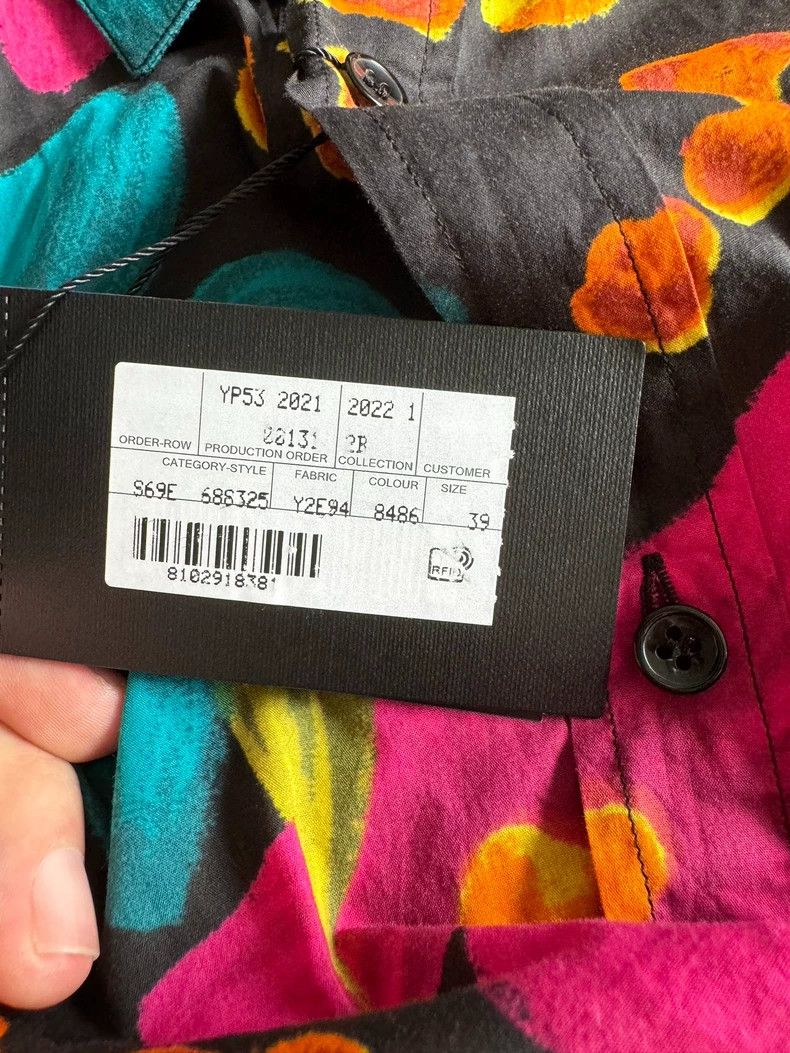 Yves Saint Laurent Saint Laurent size 39 Floral Shirt 2502-Nextarrow Size US M / EU 48-50 / 2 - 7 Thumbnail