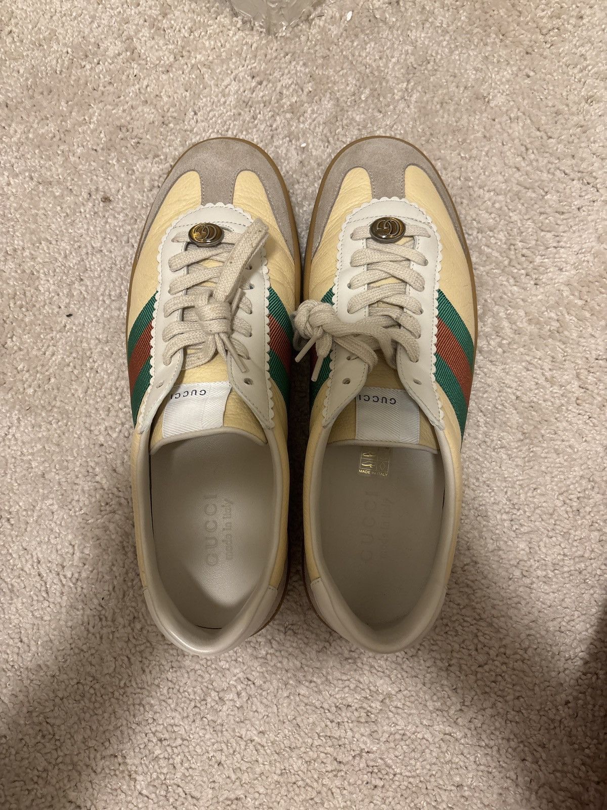 Gucci Gucci G74 ace Gucci size 9 fits 10-10.5 Size US 9 / EU 42 - 10 Thumbnail
