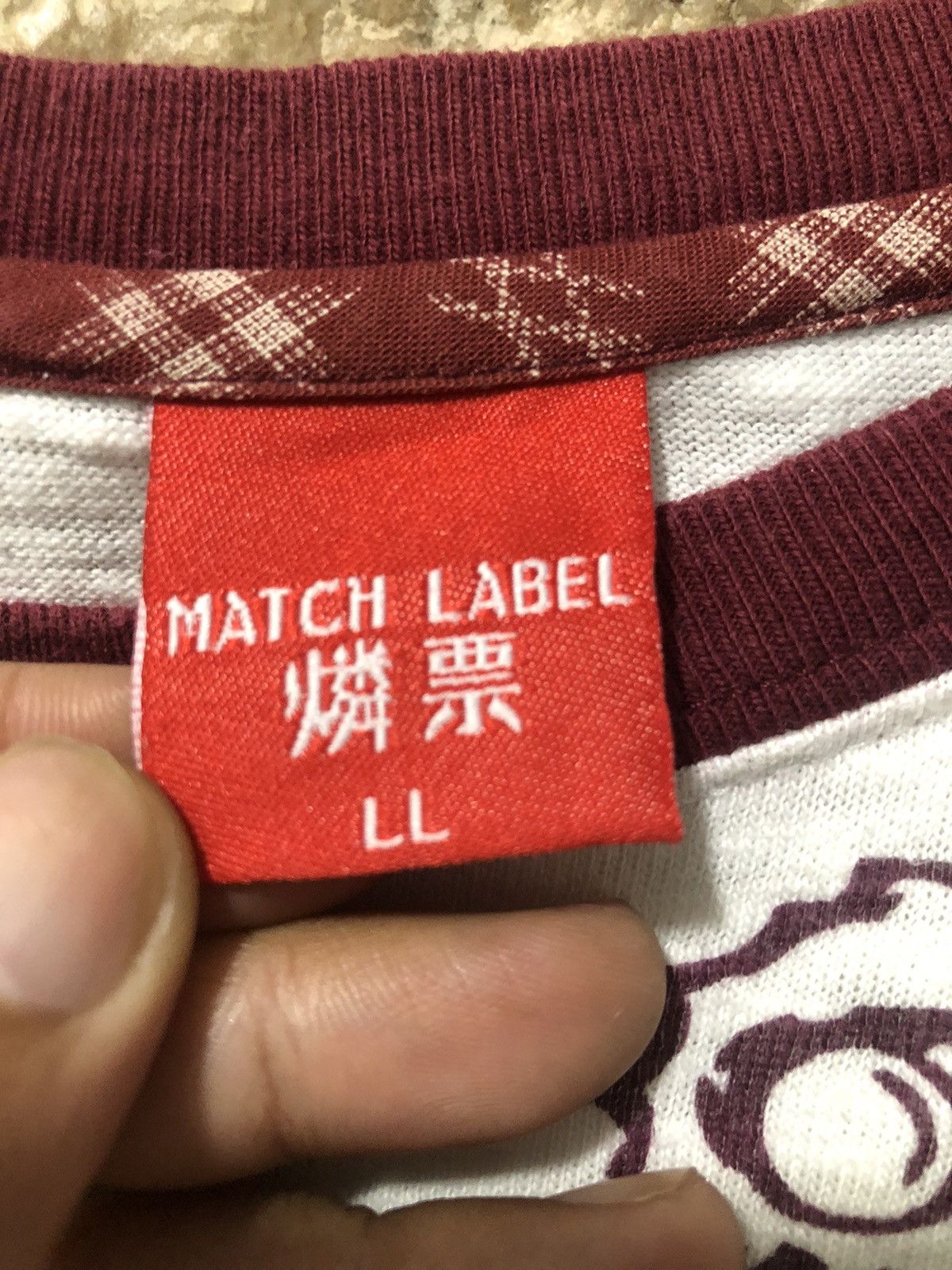 Japanese Brand Sukajan Peacock and Dragon Size US L / EU 52-54 / 3 - 3 Thumbnail