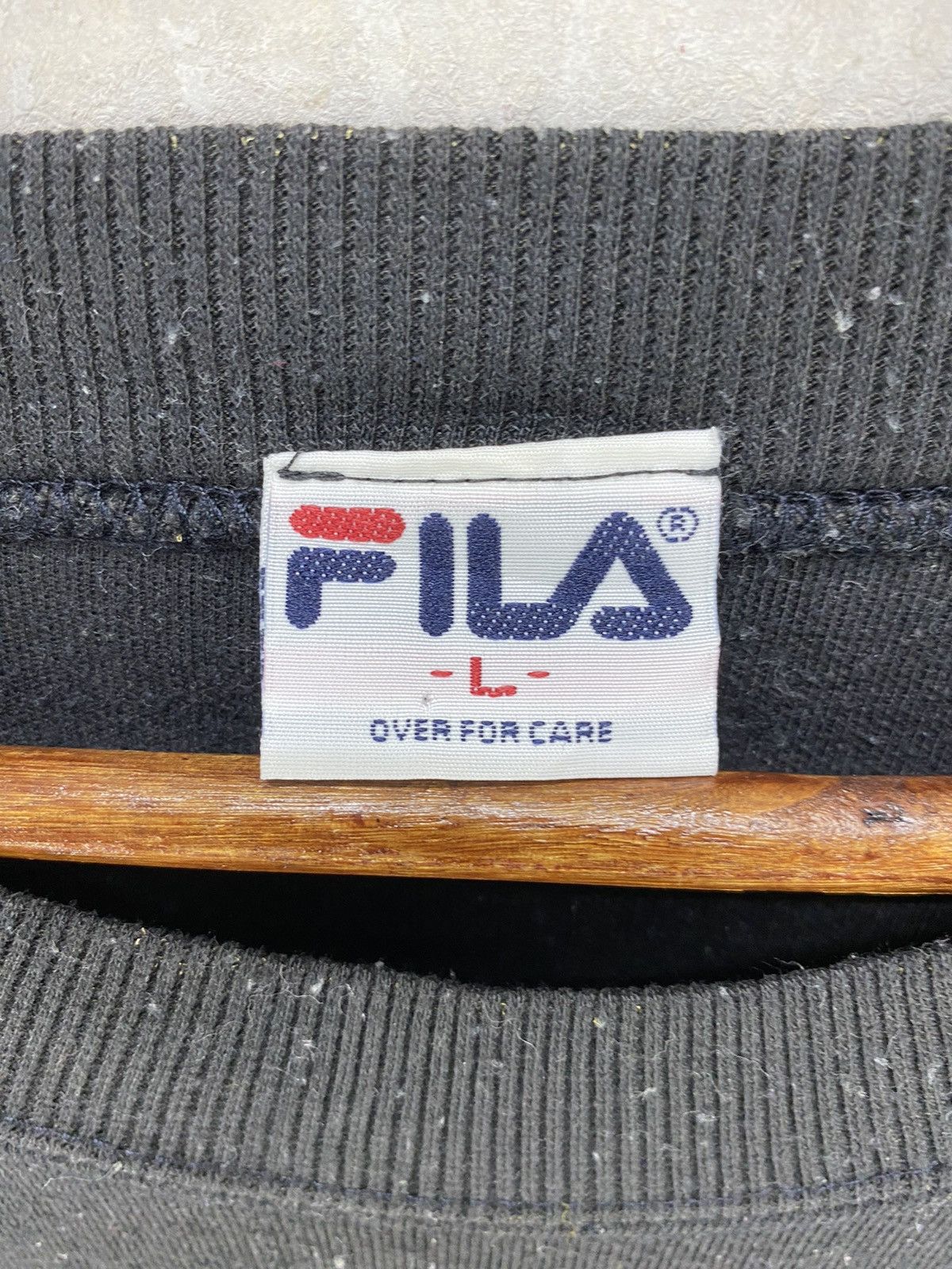 Fila Fila Sweatshirt Pullover Crewneck Size L Size US L / EU 52-54 / 3 - 6 Thumbnail