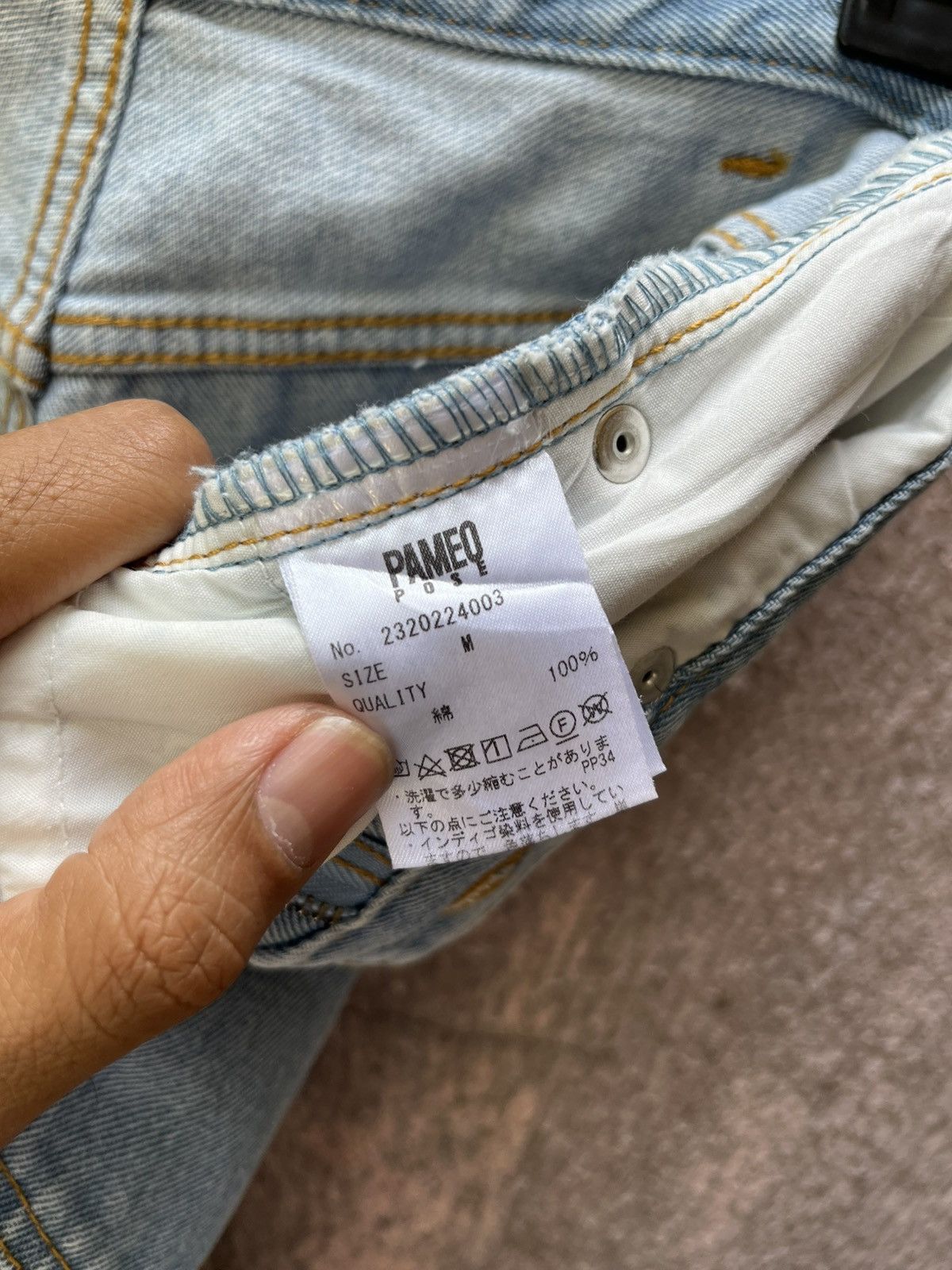 Japanese Brand Pameo Pose jeans Size 27" / US 4 / IT 40 - 8 Thumbnail