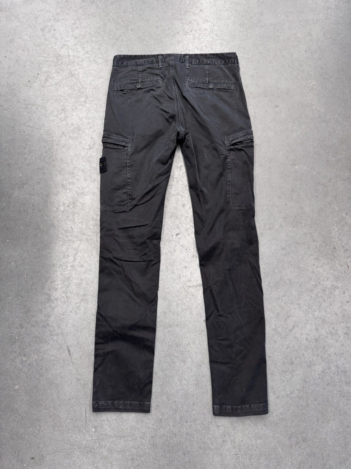 Stone Island Stone Island Slim Cargo Patch Logo Trackpants Size US 30 / EU 46 - 2 Thumbnail