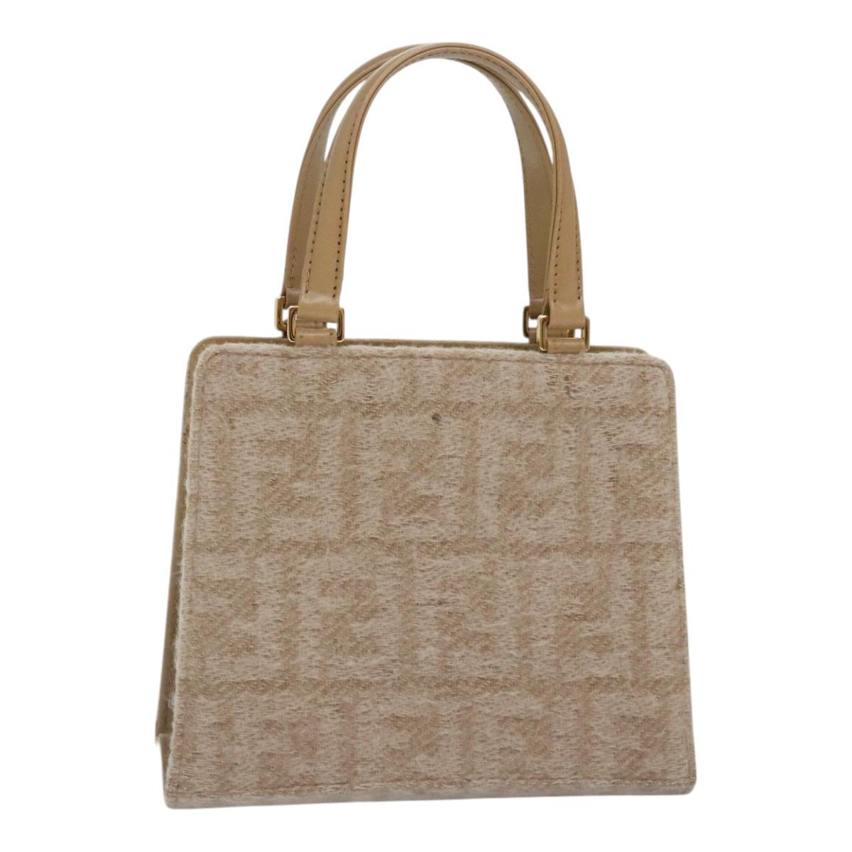 Fendi Beige Canvas Handbag (Pre-Owned) Size ONE SIZE - 1 Thumbnail