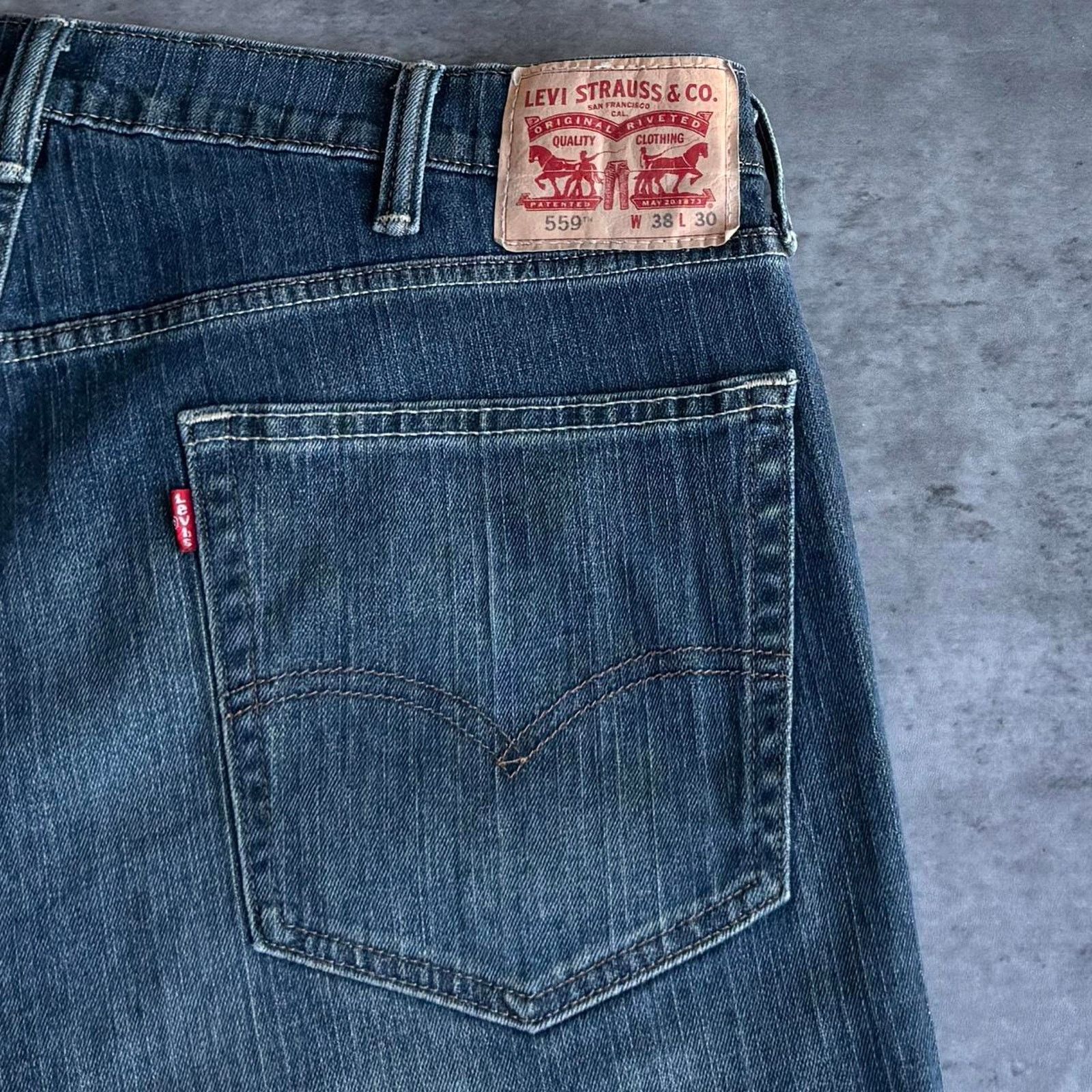 JNCO × Levi's × Levi's Vintage Clothing Vintage Y2K Levi’s 559 Grunge Opium Baggy Wide Leg Jeans Size US 38 / EU 54 - 3 Thumbnail
