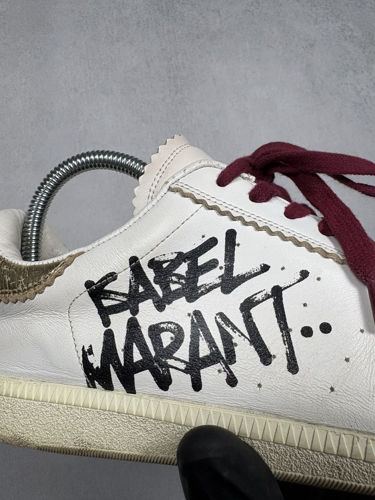 Isabel Marant Isabel Marant Graffiti Leather Trainers Sneakers Shoes EU39 Size US 9 / IT 39 - 14 Thumbnail