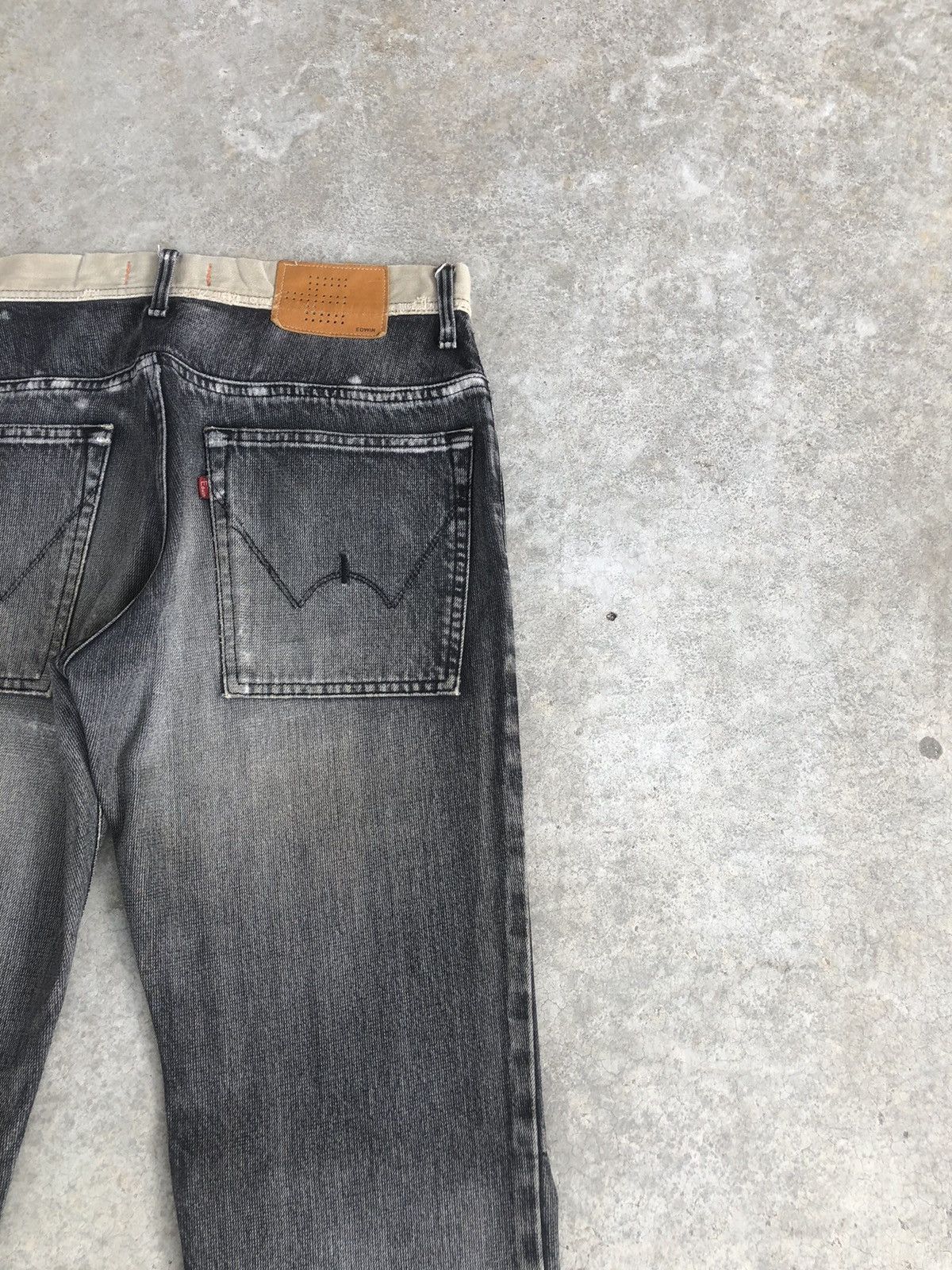 Edwin Japanese Edwin Flared Jeans Distressed Jeans Size US 32 / EU 48 - 12 Thumbnail