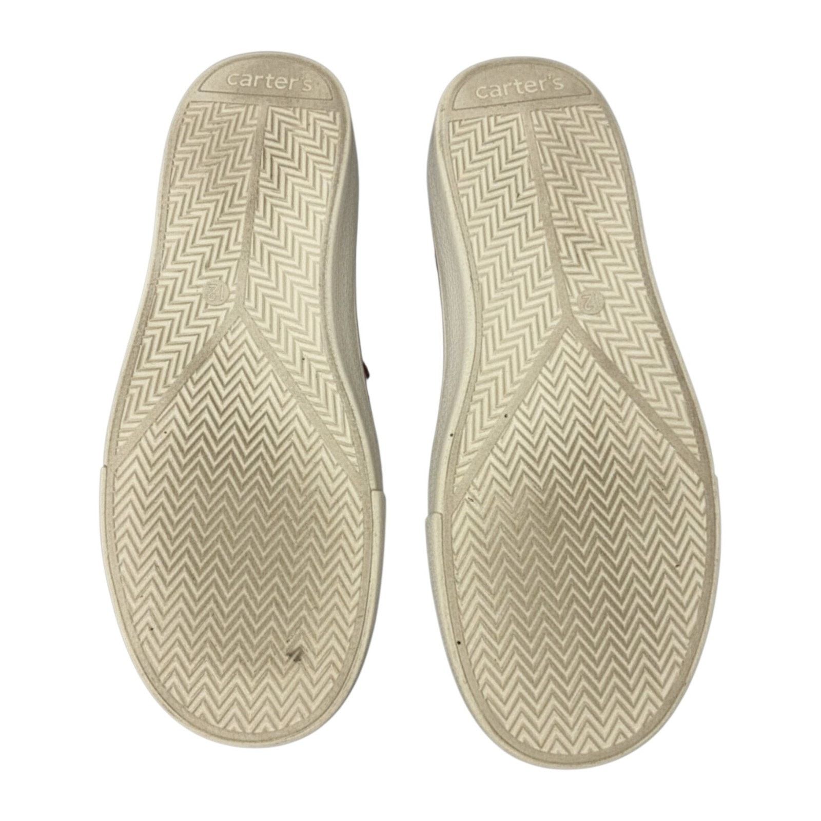 Carter's Carter's Toddler Boys Faux Leather Slip-On Sneakers Size US 12 / EU 45 - 4 Thumbnail
