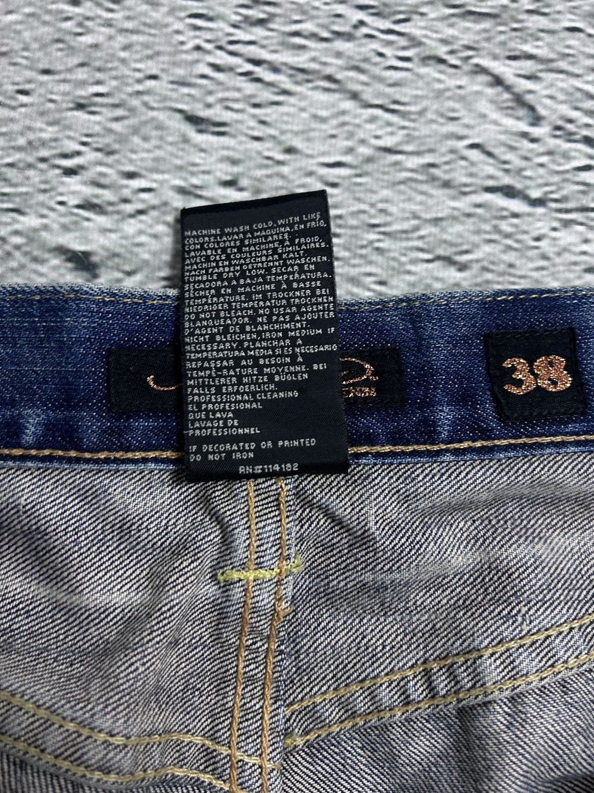 Ed Hardy Ed Hardy Christian Audigier vintage jeans big logo pants Size US 38 / EU 54 - 7 Thumbnail