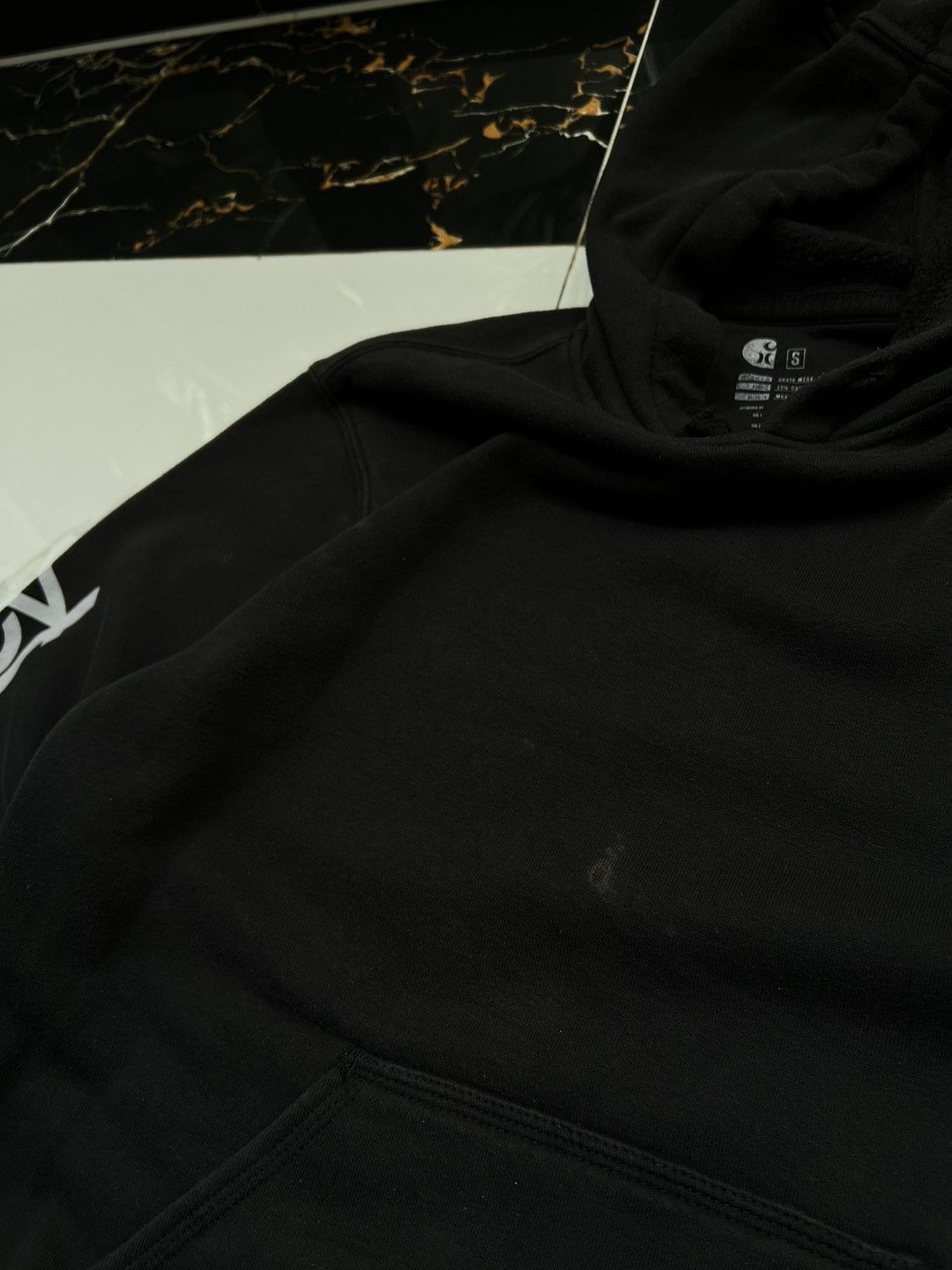 Carhartt × Hurley × Vintage 90's CARHARTT HURLEY SUNFADED DISTRESSED HOODIE Y2K Size US S / EU 44-46 / 1 - 7 Thumbnail