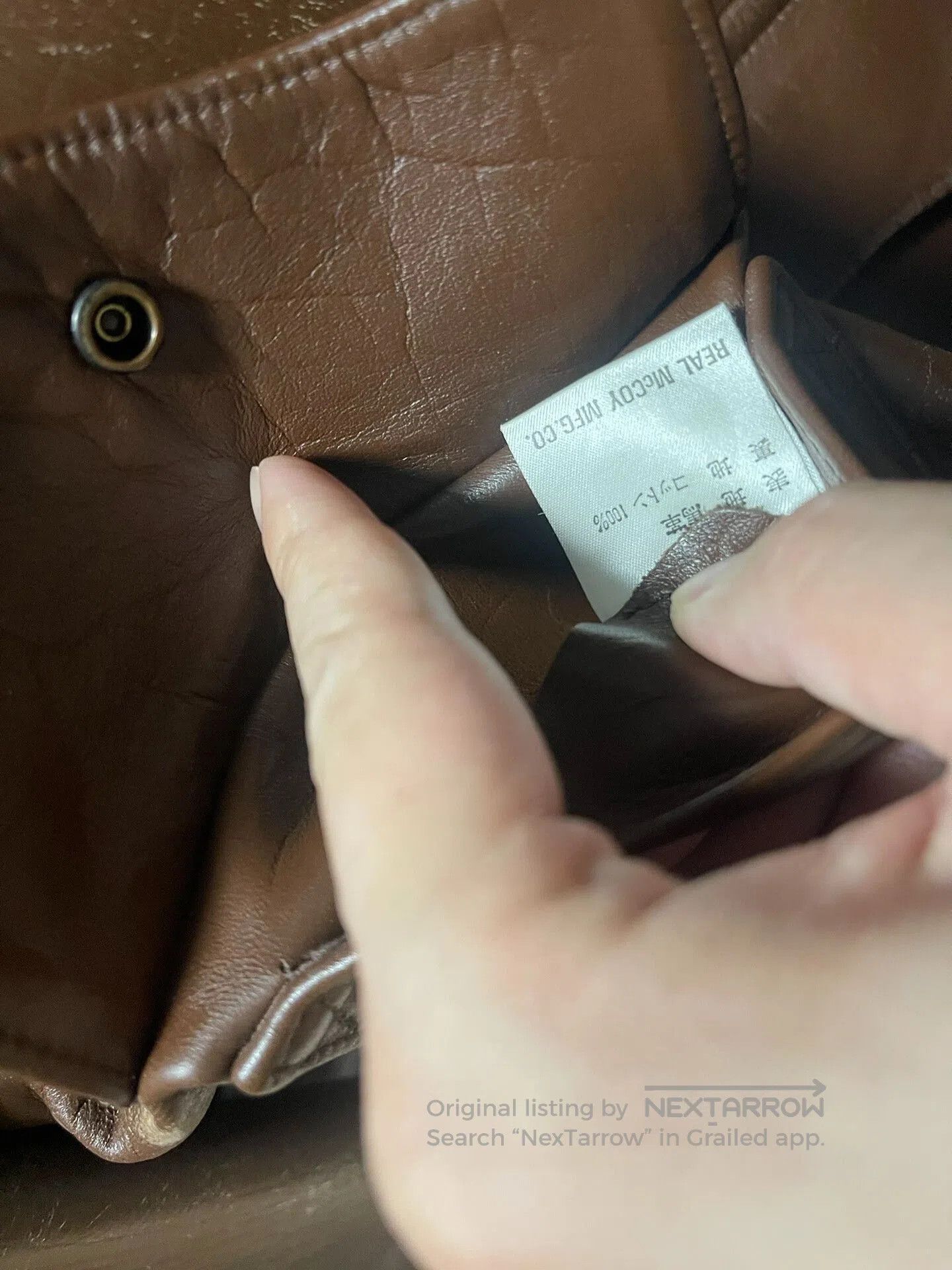 The Real McCoy's vintage real mccoy leather bomber jacket. Size US S / EU 44-46 / 1 - 5 Thumbnail