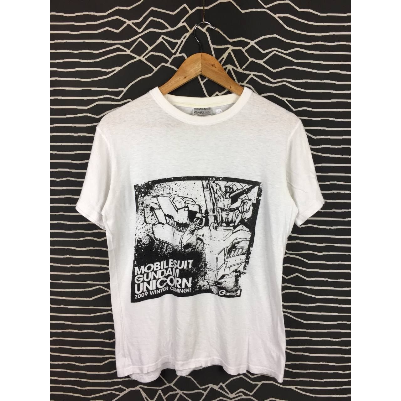 Anime Vtg Mobile Suit Gundam Unicorn 2009 Winter Coming Tee Size US M / EU 48-50 / 2 - 1 Thumbnail