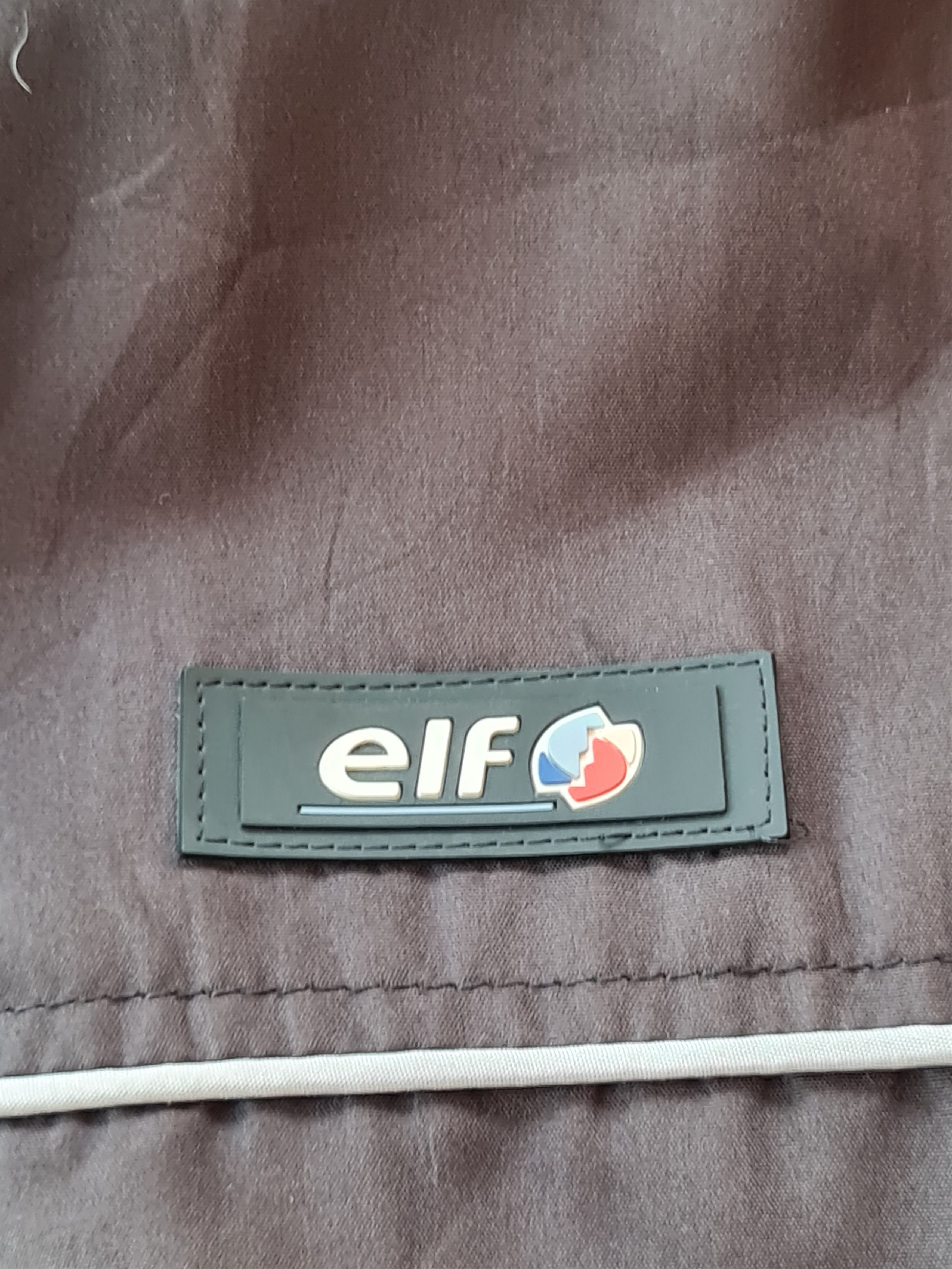 Vintage Vintage ELF Racing Light Jacket Black Size US M / EU 48-50 / 2 - 7 Thumbnail