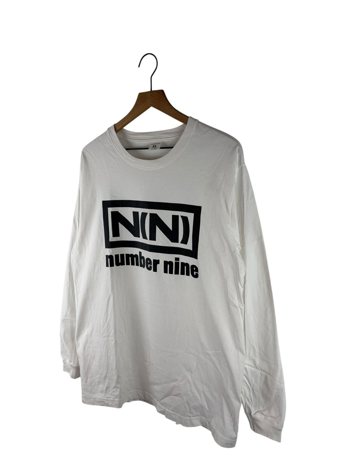 Number (N)ine Number Nine Logo Print L/S Tee Size US XL / EU 56 / 4 - 2 Thumbnail