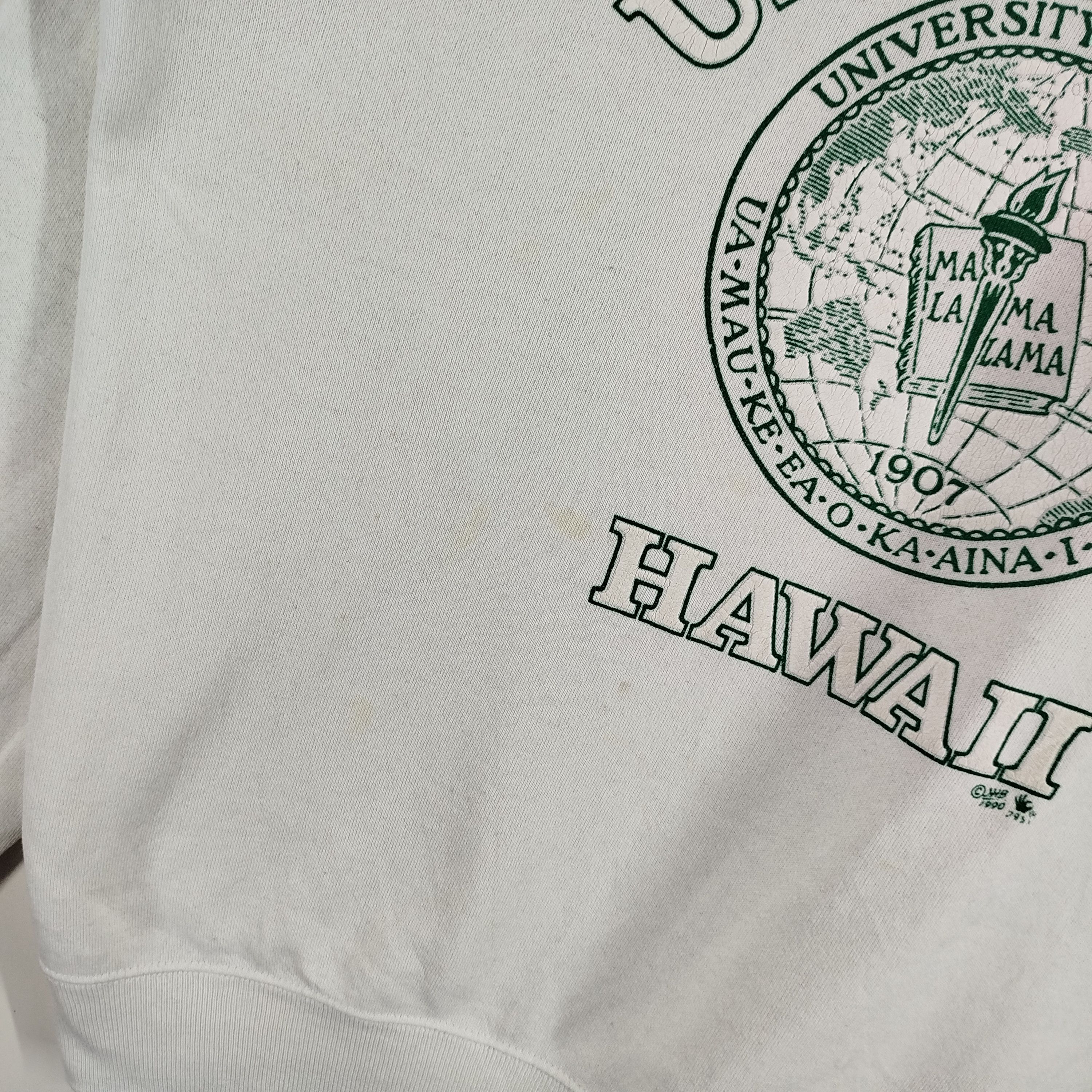 Hanes × Vintage Vintage University Of Hawaii Hanes Tag Made In USA Big Logo Size US L / EU 52-54 / 3 - 4 Thumbnail