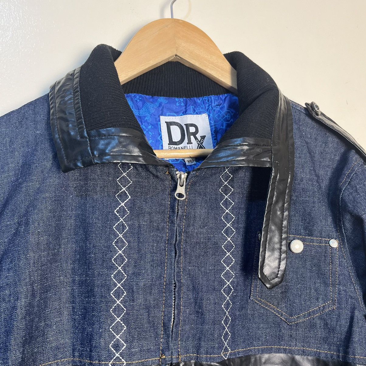 Darren Romanelli DR. ROMANELLI X CLOT X LEVI'S REWORKED LEATHER DENIM JACKET Size US M / EU 48-50 / 2 - 20 Thumbnail