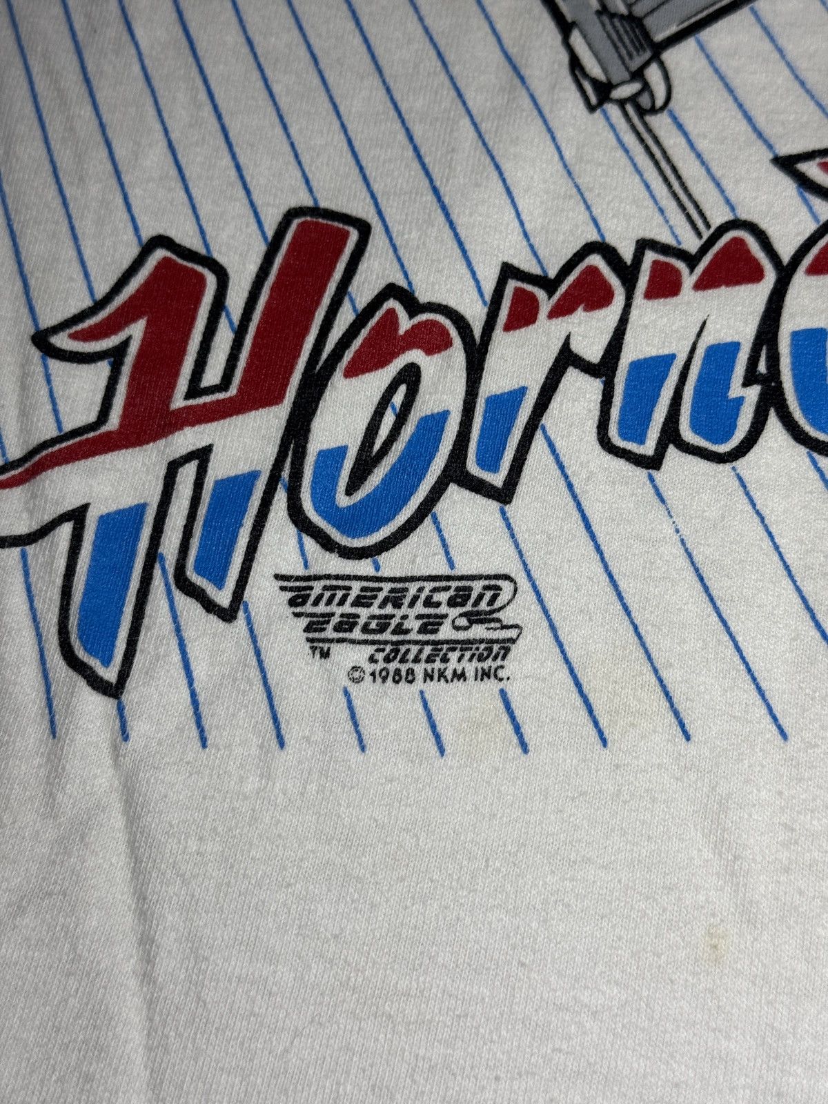 Vintage Vintage 80s FA 18 Hornet Military Fighter Jet Med T Shirt Size US M / EU 48-50 / 2 - 5 Thumbnail