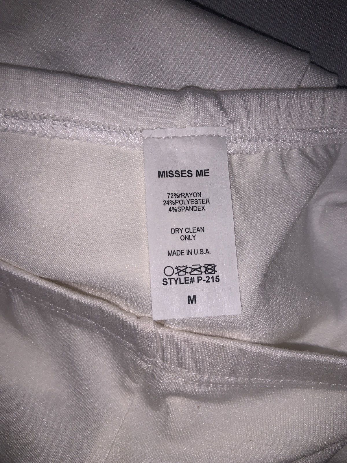 Other Women’s White Leggings - Size MEDIUMx2 - Check Measurements Size 30" / US 8 / IT 44 - 6 Thumbnail