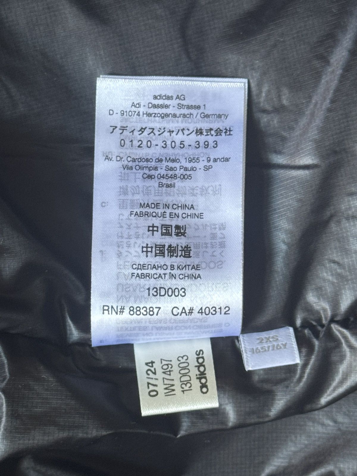 Y-3 × Yohji Yamamoto Y-3 Adidas Yohji Yamamoto padded coat Size XXS / US 00 / IT 34 - 10 Thumbnail