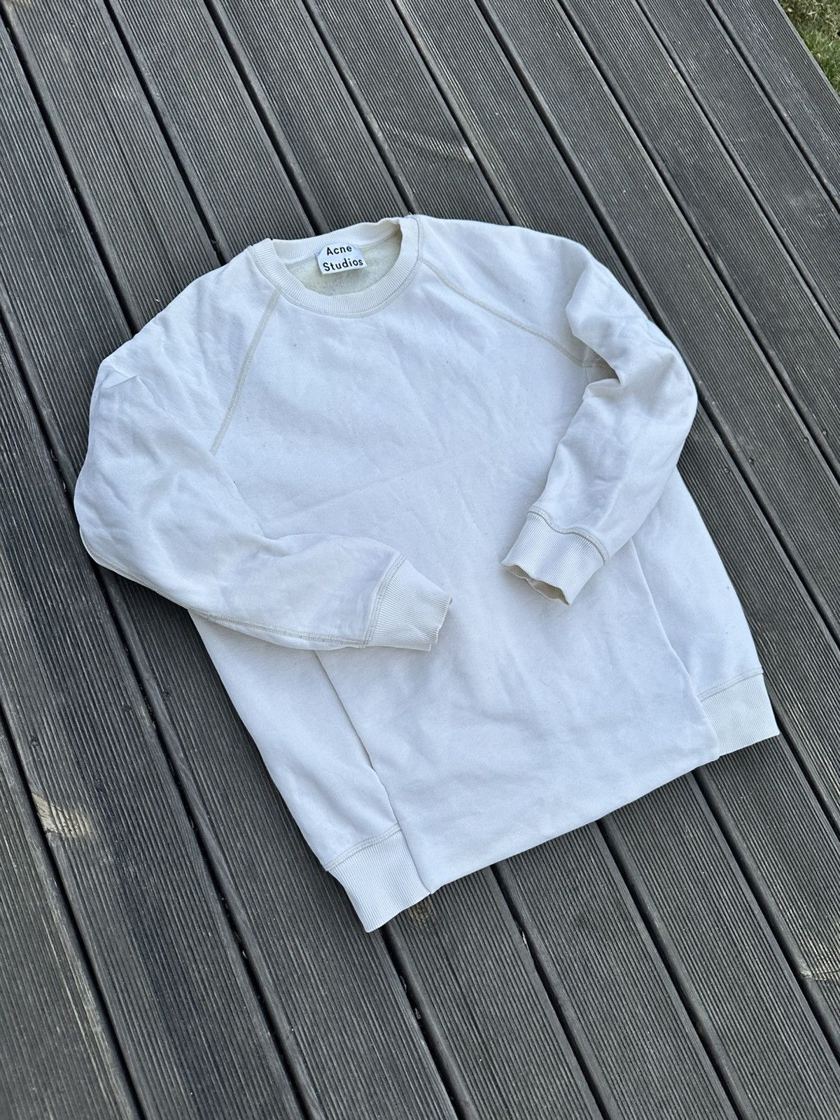 Acne Studios VINTAGE ACNE STUDIOS OLD MONEY BASIC KNIT SWEATER Size S / US 4 / IT 40 - 1 Thumbnail