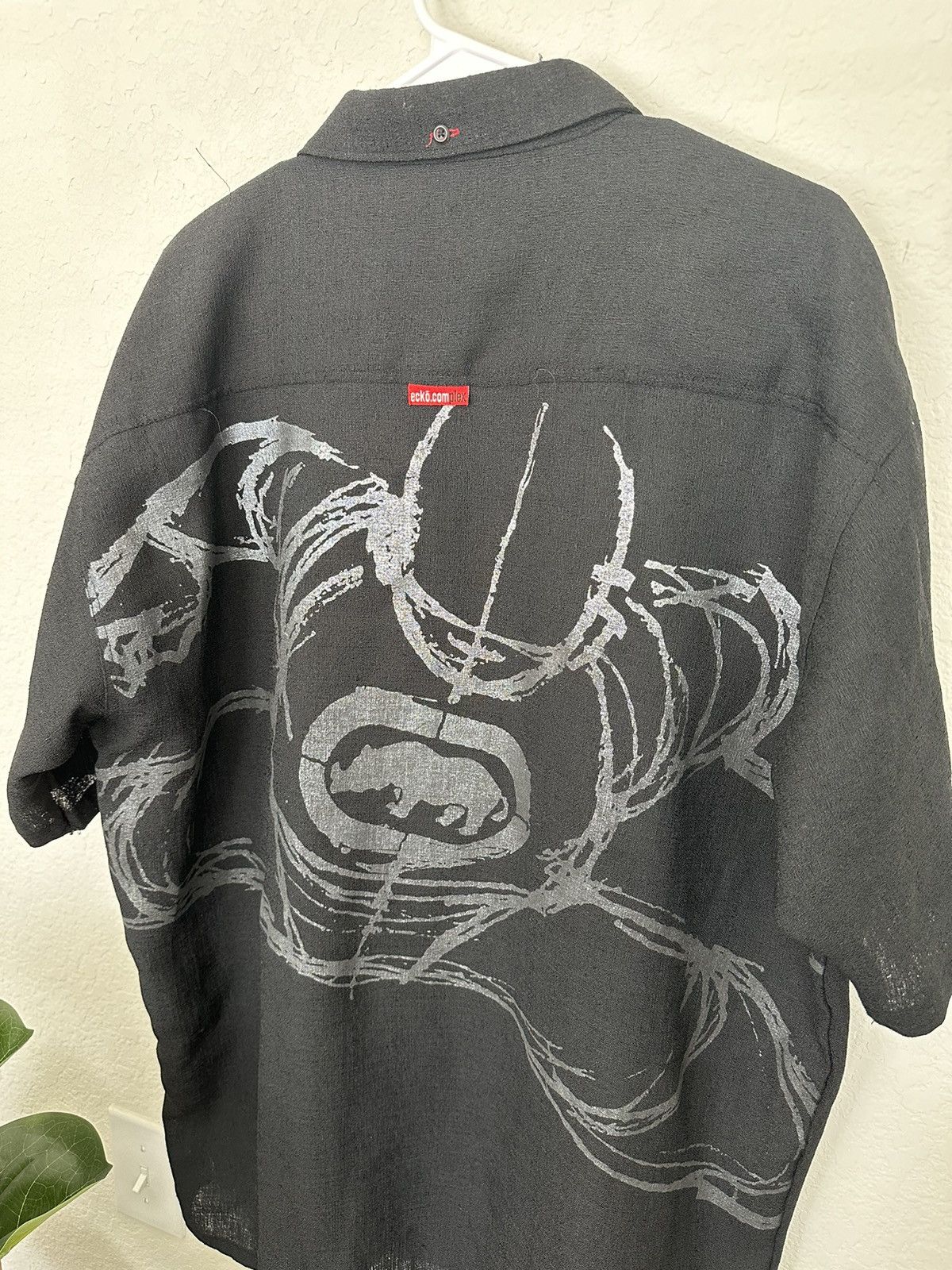 Ecko Unltd. Vintage Y2K Ecko Untld. Button Up Shirt Big Logo Rare Size US XL / EU 56 / 4 - 5 Thumbnail