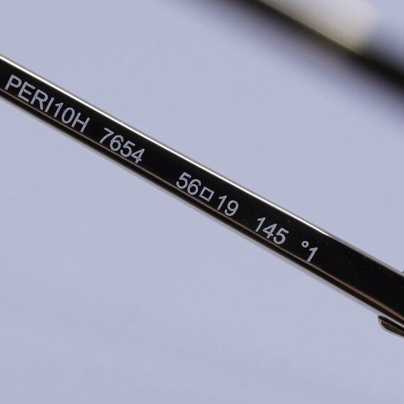 Palm Angels Palm Angels PERI10H CRYSTAL 7654 Sunglasses Gold Oval Frame Size ONE SIZE - 8 Thumbnail
