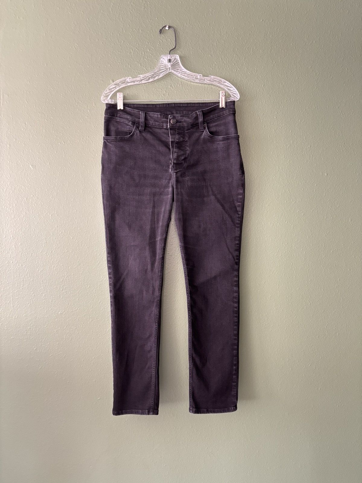 Japanese Brand × Ksubi Ksubi Jeans Van Winkle Black Rebel Mid Rise Skinny Jeans Size US 31 - 1 Thumbnail
