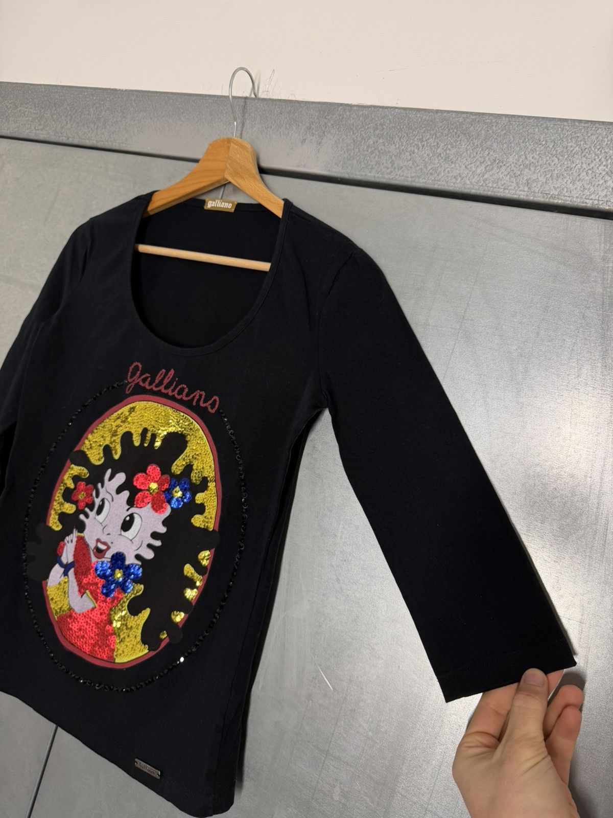 John Galliano Vintage 00s John Galliano Betty Boop 3/4 Sleeve Length Size XS / US 0-2 / IT 36-38 - 8 Thumbnail