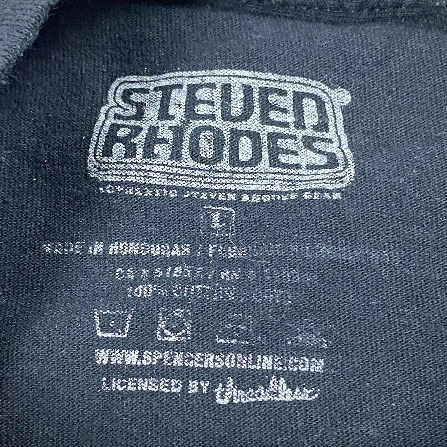 RHODE Steven Rhodes T-Shirt Men Black Short Sleeve Crew Neck Graphic Funny TIMMY ALIEN CHILDREN 2010s L Size US L / EU 52-54 / 3 - 3 Thumbnail