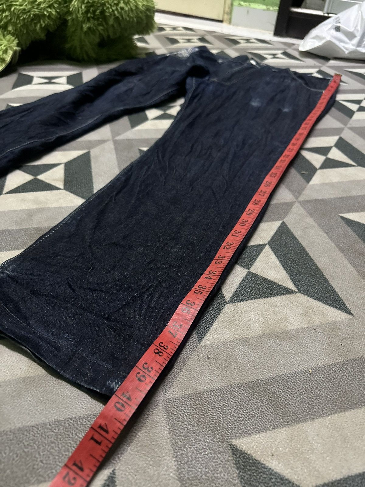 Lee Lee x Xlarge bandana blue denim jeans Size US 37 - 14 Thumbnail