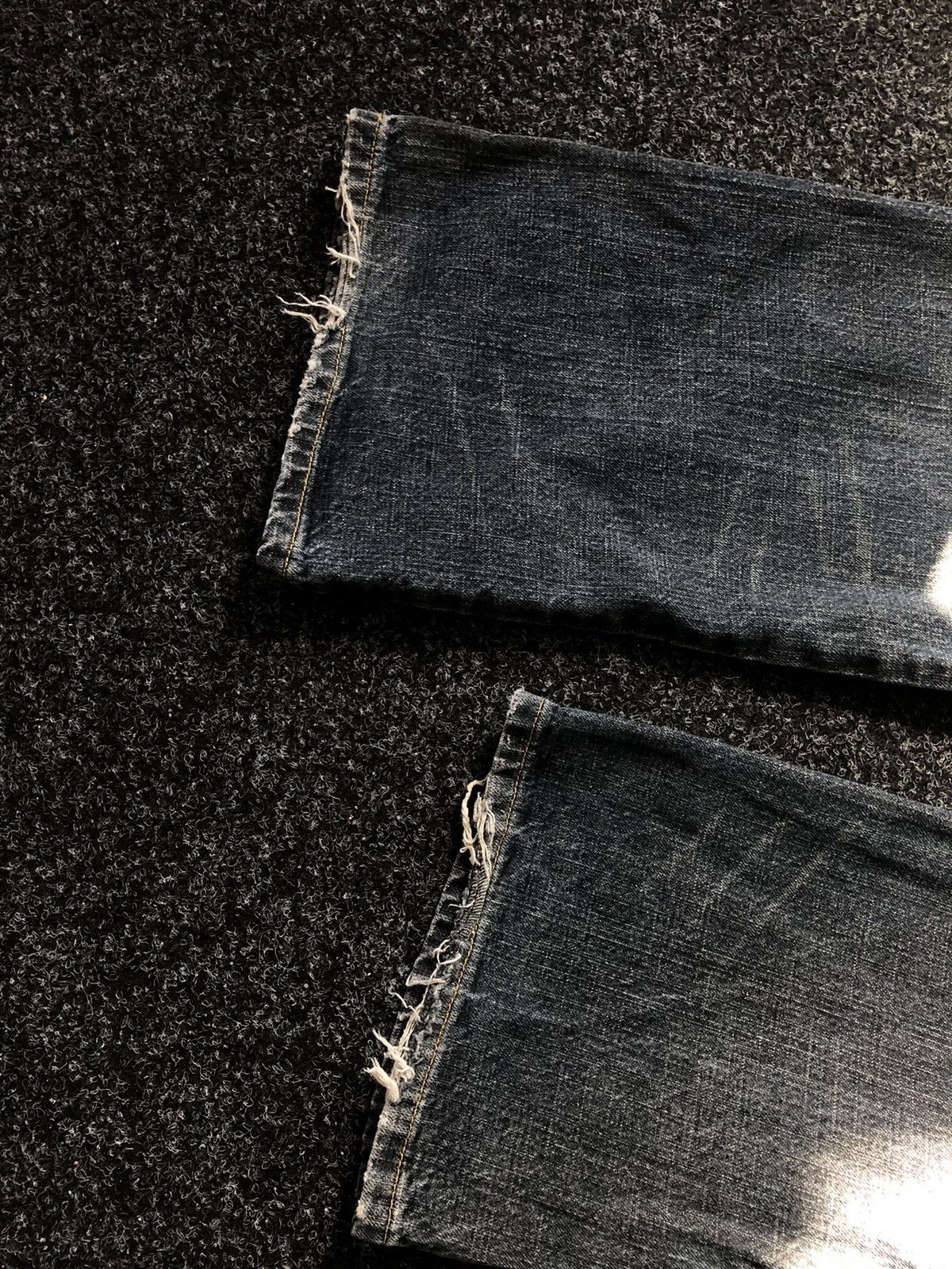 Quiksilver × Vintage Crazy Vintage Quiksilver Custom Baggy Faded Denim pants Y2K Size US 34 / EU 50 - 8 Thumbnail