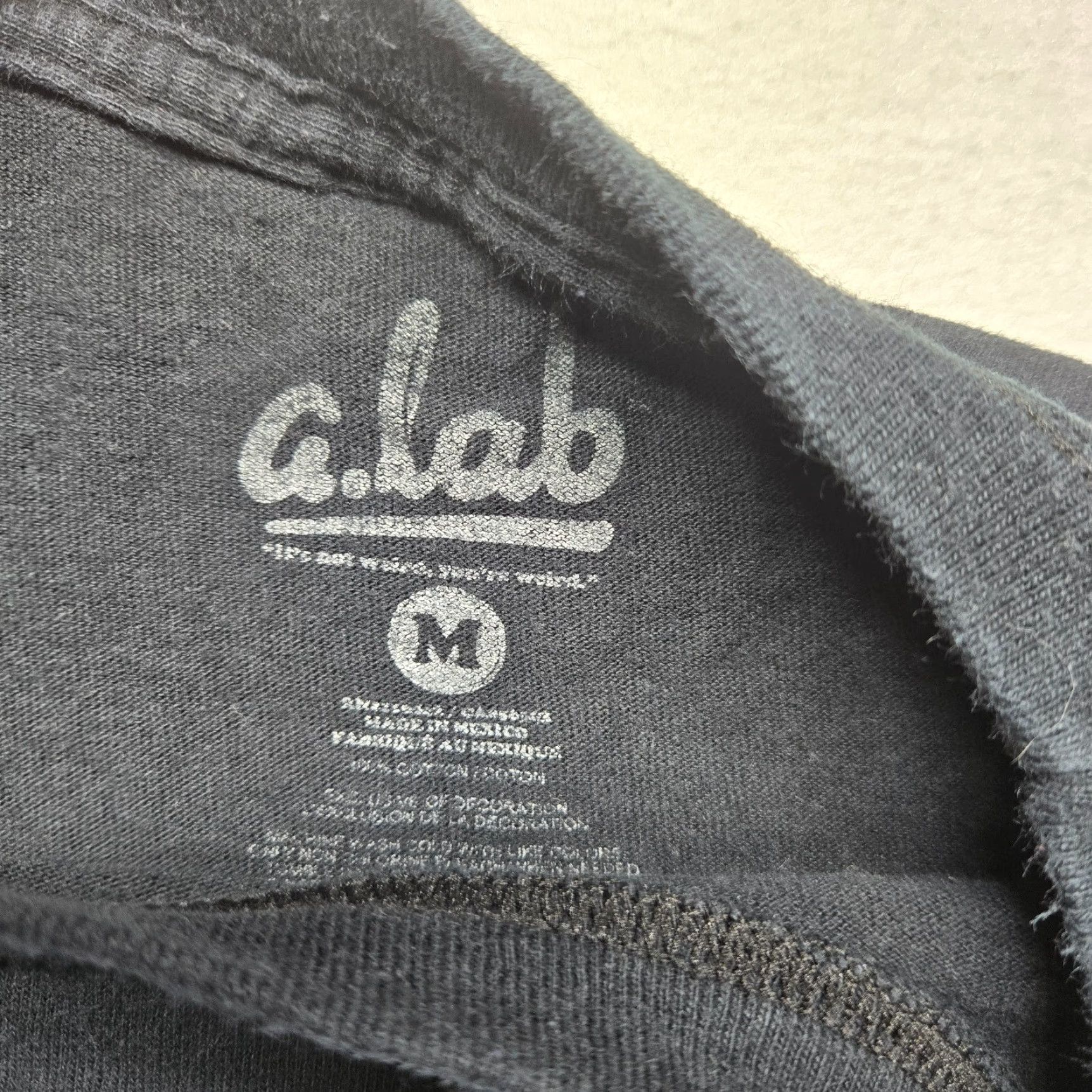 Vintage G Lab Tee Shirt Graphic Cat Flamingo Sports Car Black Adult M Medium Mens Shirt Size US M / EU 48-50 / 2 - 3 Thumbnail